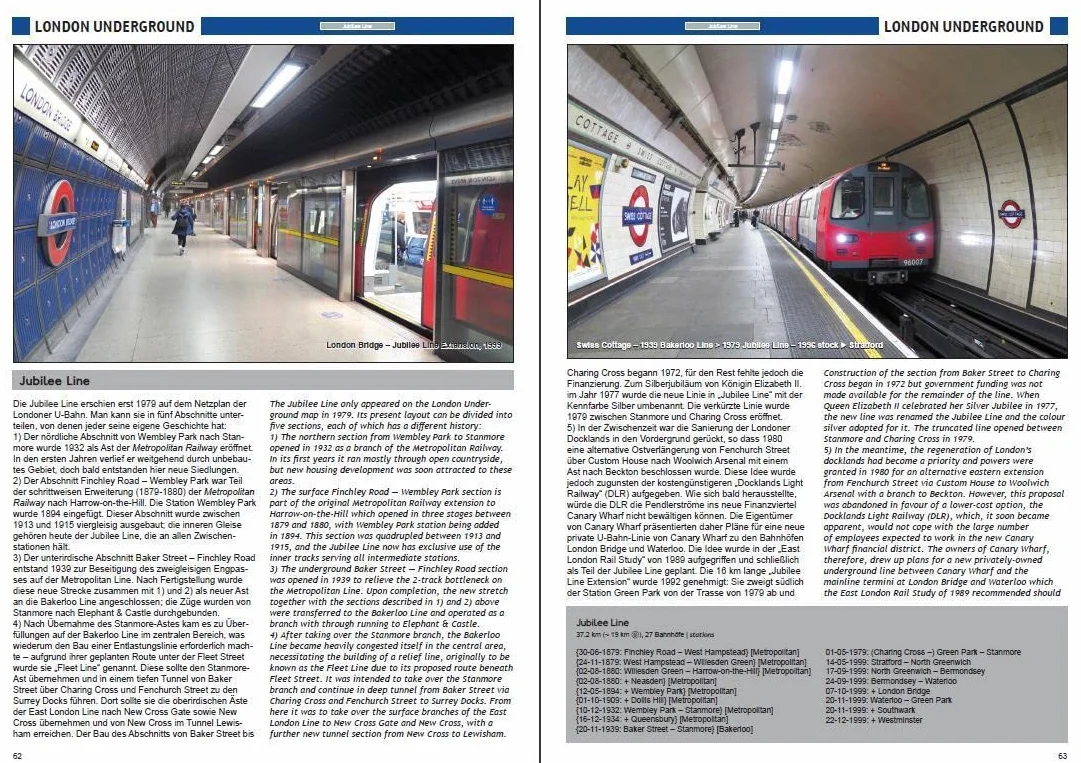U-Bahn, S-Bahn & Tram in London: Städtischer Schienennahverkehr in der britischen Hauptstadt - Urban Rail in the British Capital