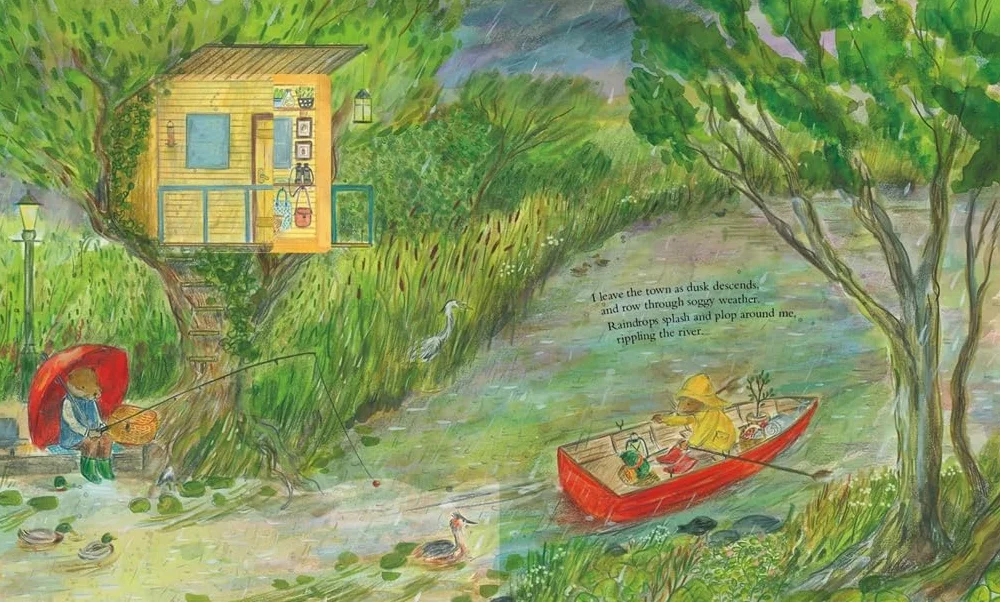 Mouse on the River: A journey through nature (Paperback) /anglais