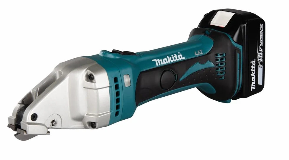 Makita Akumulatorowe nożyce do blachy 1,6 mm 18 V / 5,0 Ah, 2 akumulatory i ładowarka w MAKPAC, DJS161RTJ
