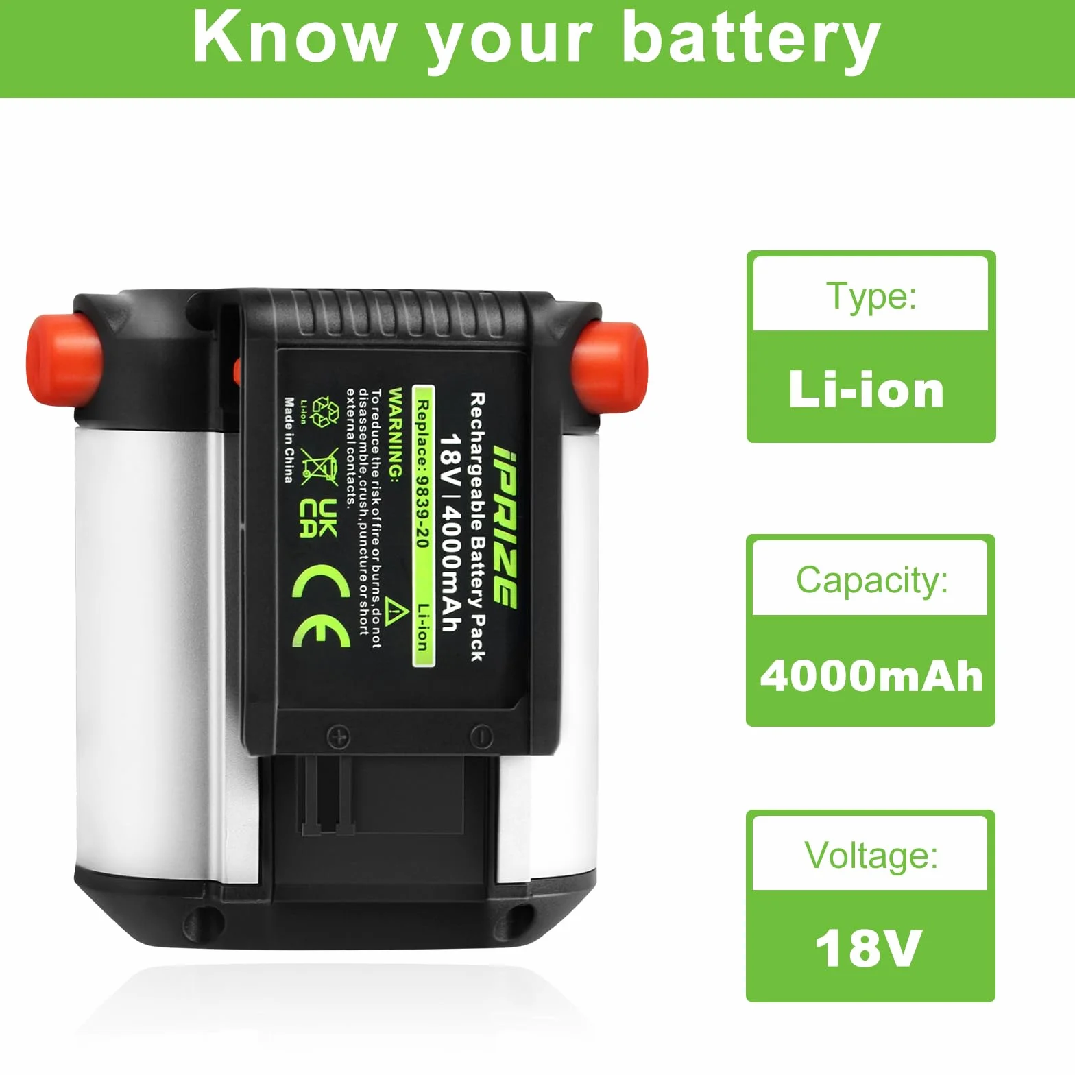 18 V 4000 mAh akumulator litowo-jonowy do Gardena BLi-18 9840-20 9839-20 kompatybilny z narzędziami Gardena 18 V