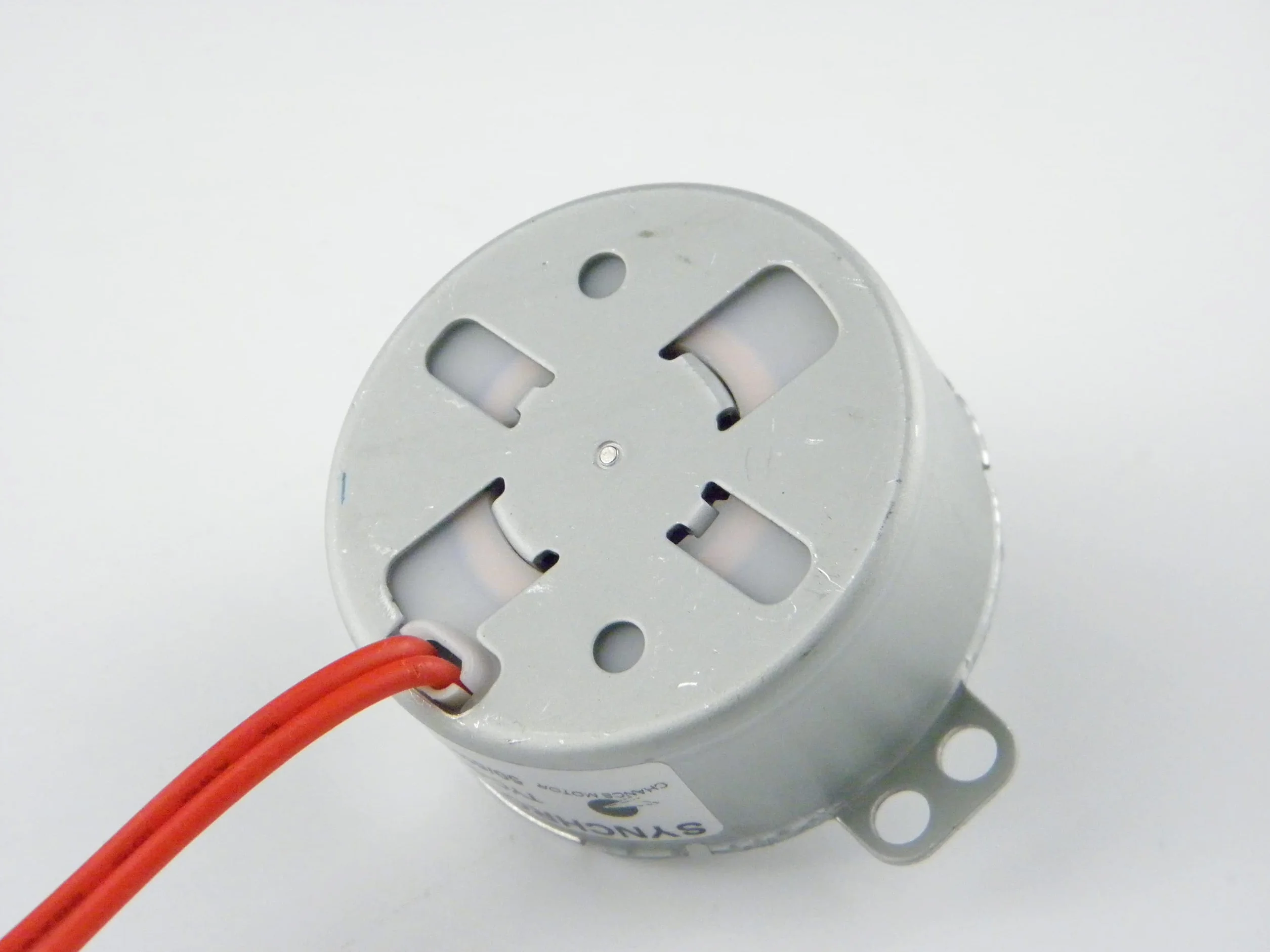 CHANCS Elektryczny silnik synchroniczny z przekładnią TYC-50 AC 220 V 15-18 obr./min CCW duży moment obrotowy, mały silnik AC do kominka elektrycznego, kuchenki mikrofalowej