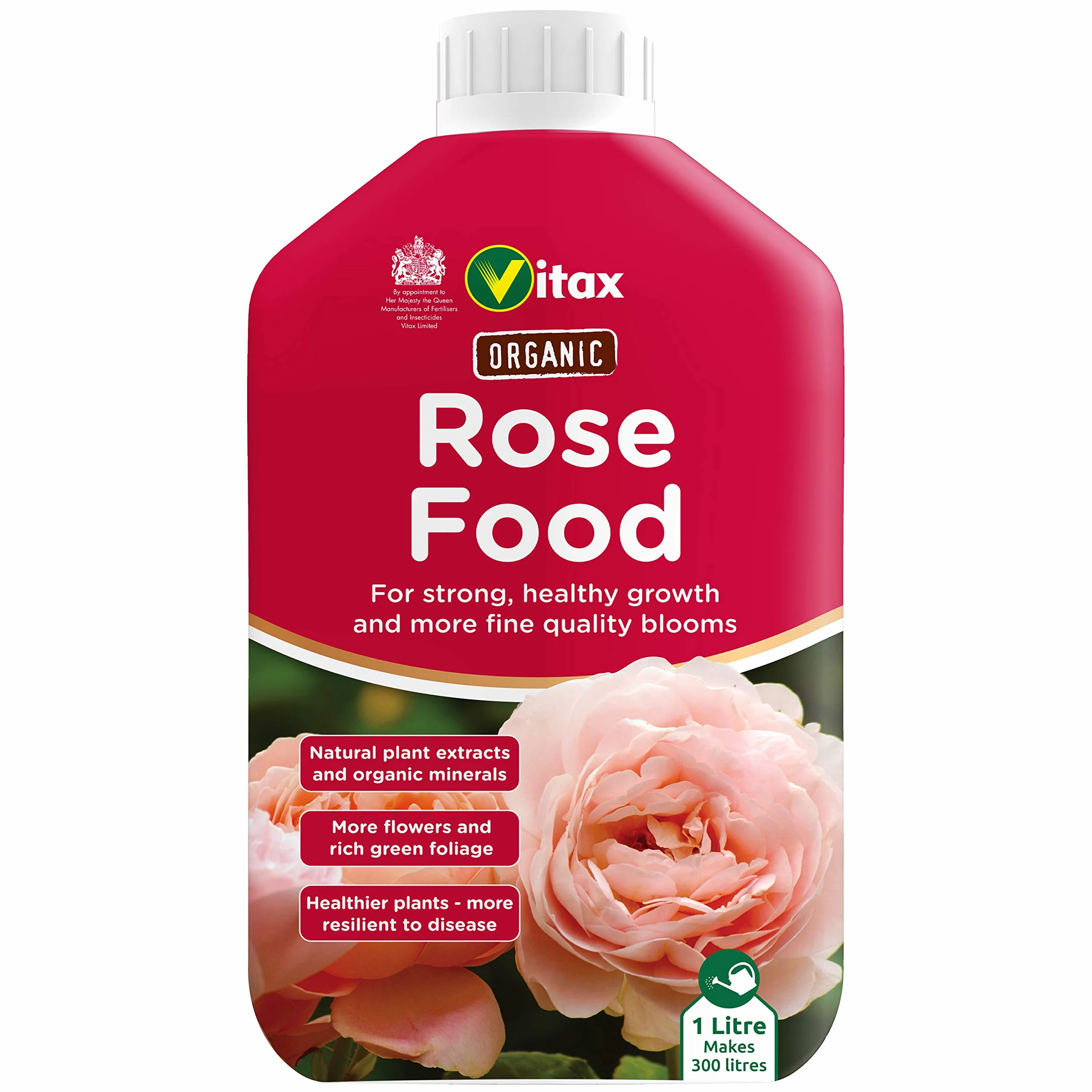 Vitax, alimento líquido para Rosas, 1 litro