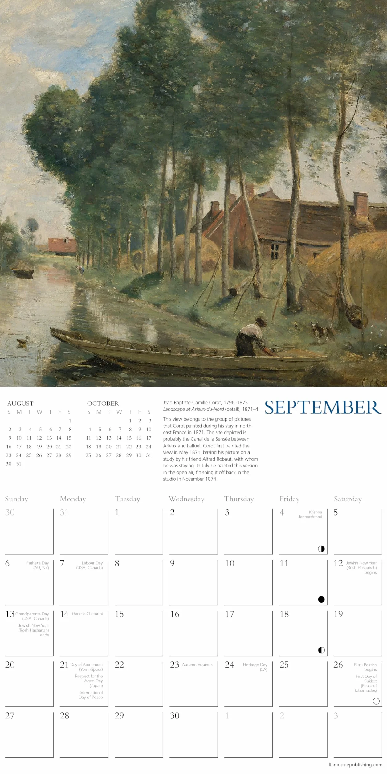 The National Gallery Mini Wall Calendar 2026 (Art Calendar)