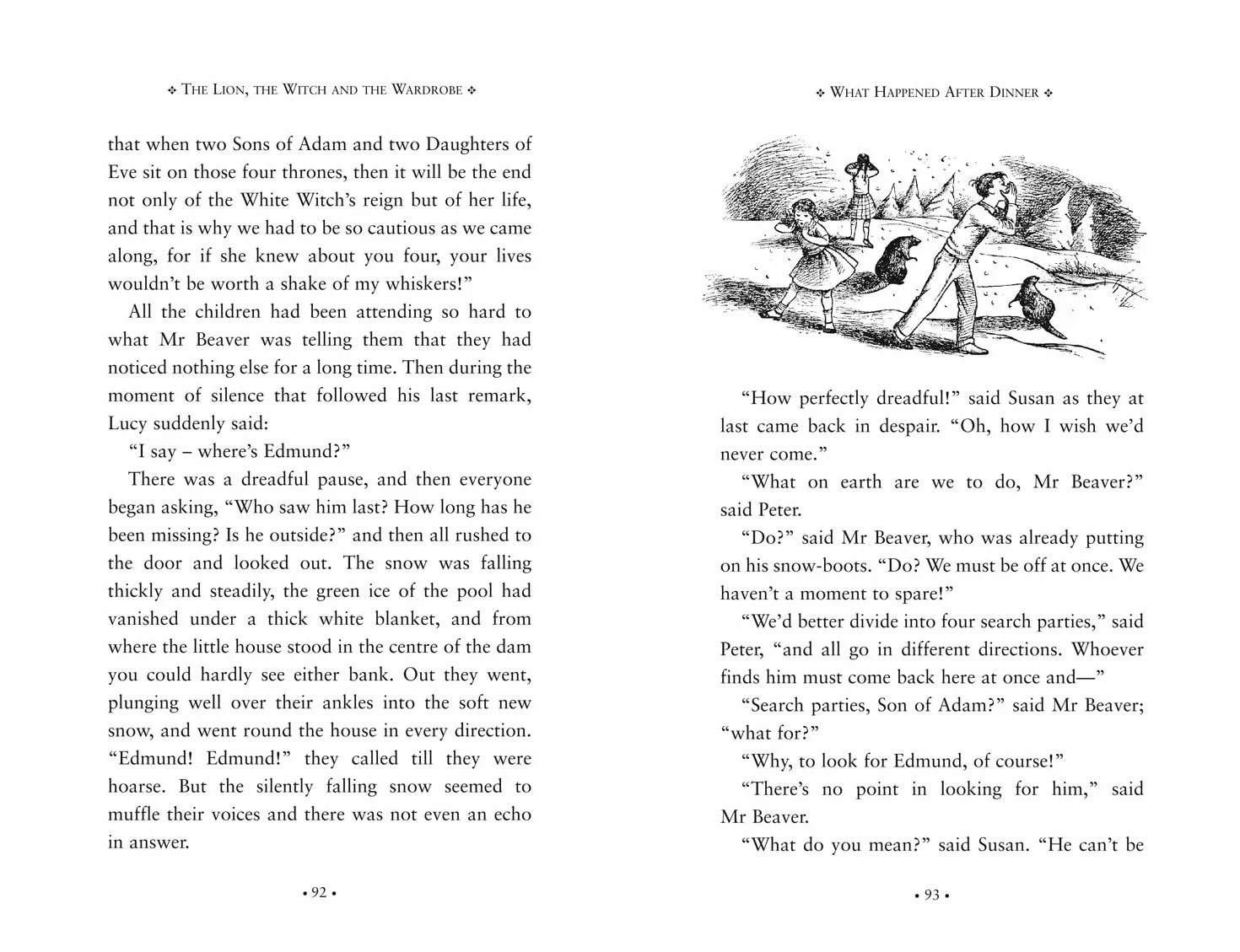 The Lion, the Witch and the Wardrobe: Book 2 in the classic children’s fantasy adventure series