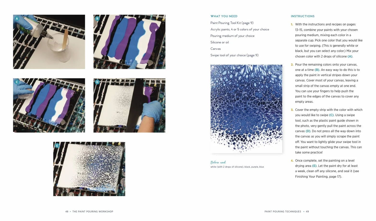 The Paint Pouring Workshop: Learn to Create Dazzling Abstract Art with Acrylic Pouring