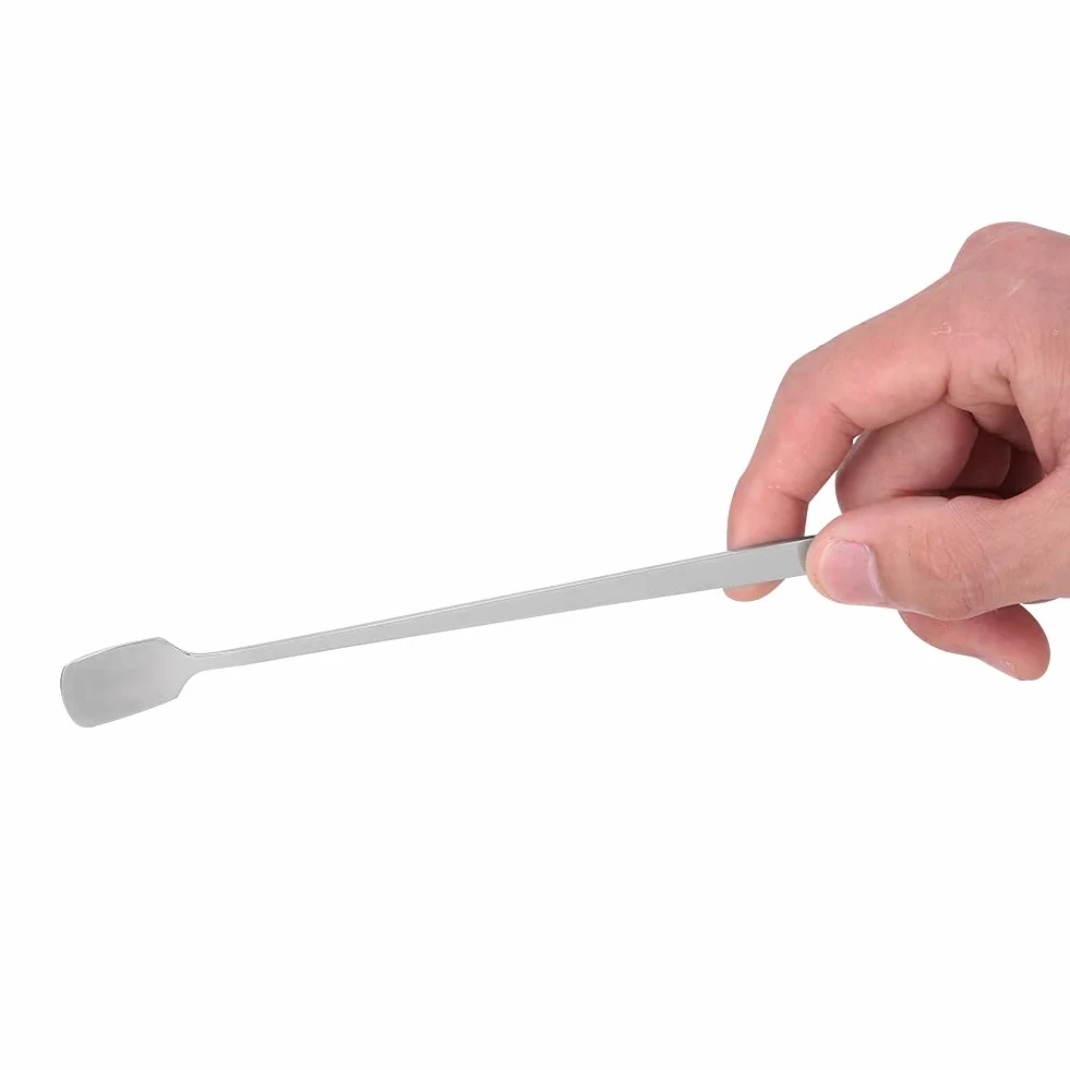 Długa łyżka do mieszania ze stali nierdzewnej 17 cm