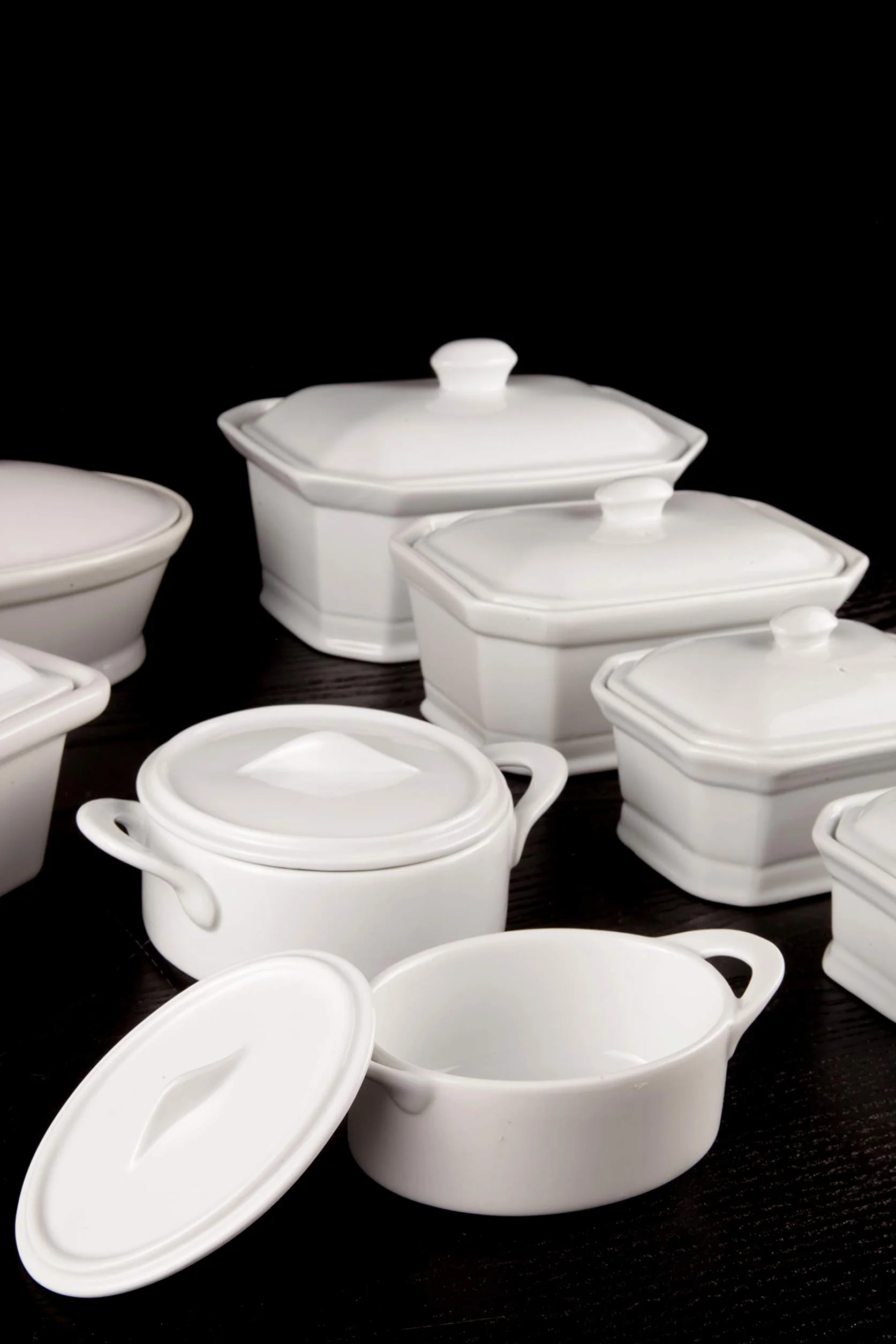 COSY & TRENDY RH46632 Pasztet z pokrywką Porcelana Biały 250 g
