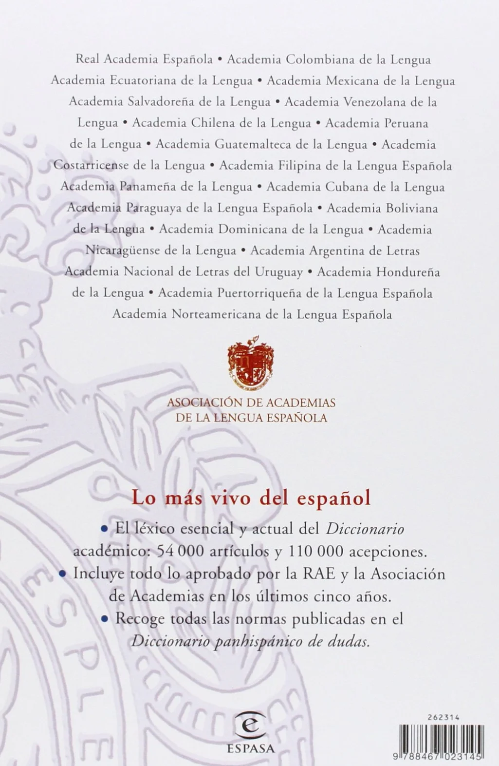 Diccionario esencial de la lengua española: 1