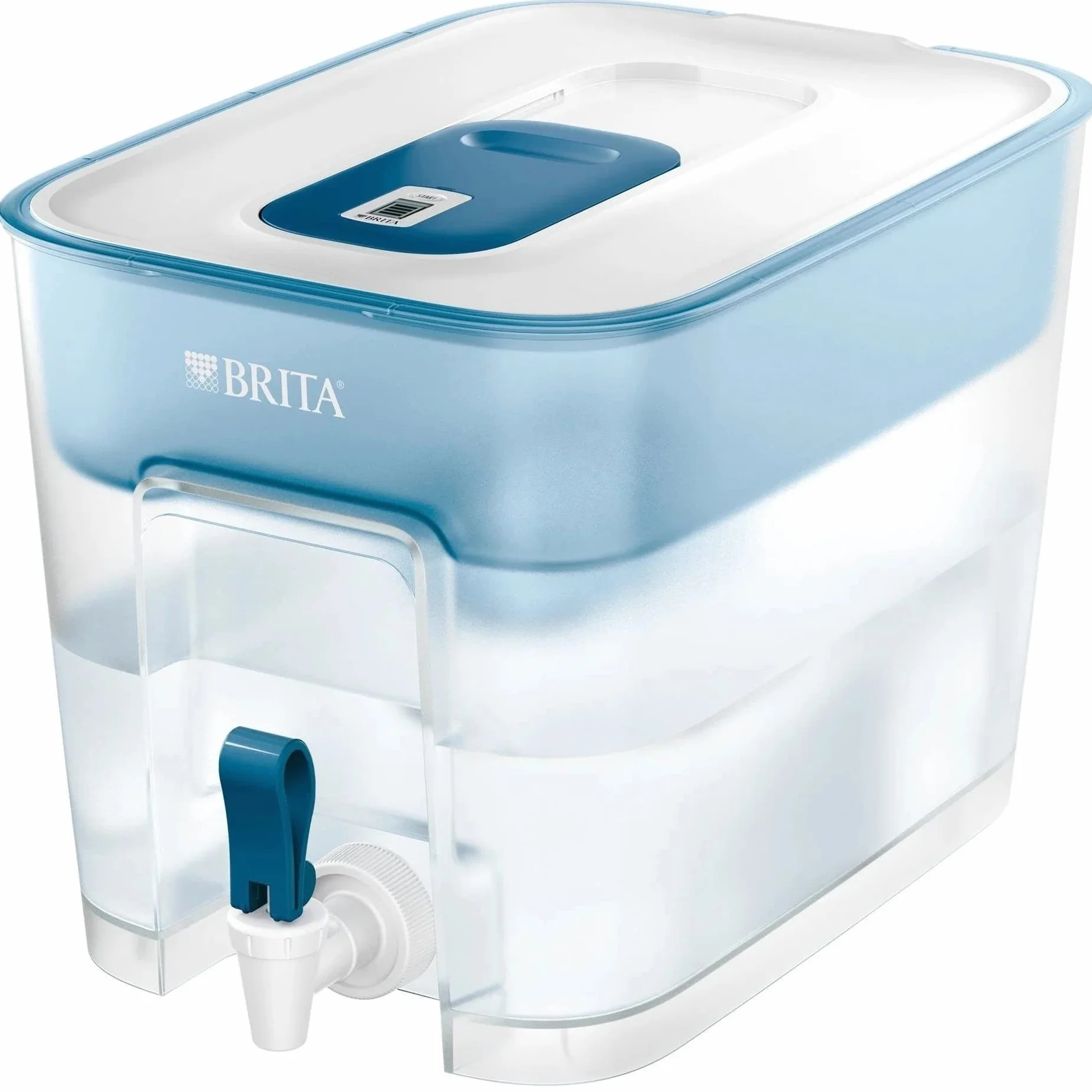 Brita Dystrybutor z filtrem FLOW Maxtra+ Pure Performance, poj. 8,2l, smaczna, czystsza woda bez chloru i zanieczyszczeń