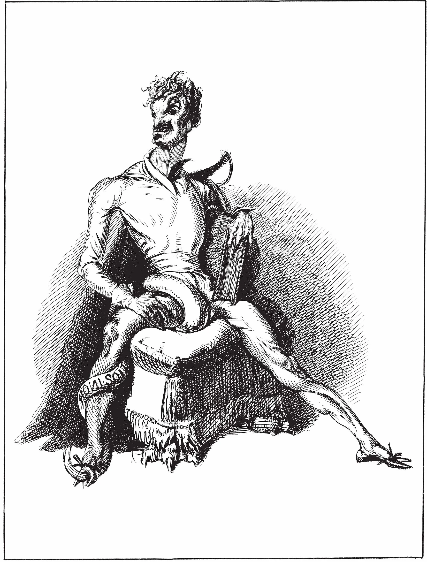 Devils, Demons, and Witchcraft: 244 Illustrations for Artists and Craftspeople