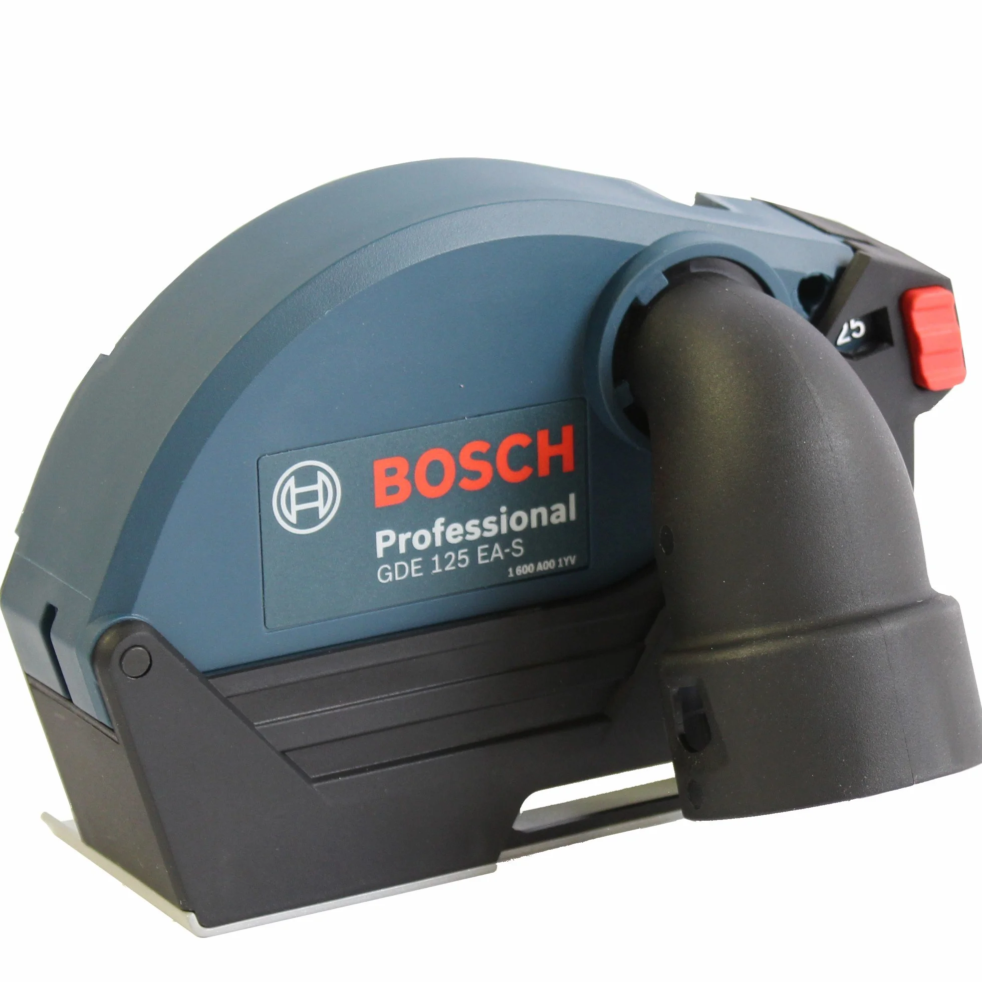 Bosch Professional: system odsysania pyłu GDE 125 EA-S (Ø tarczy tnącej 125 mm, maks. głębokość cięcia 25 mm, montaż na śruby, 300 g)