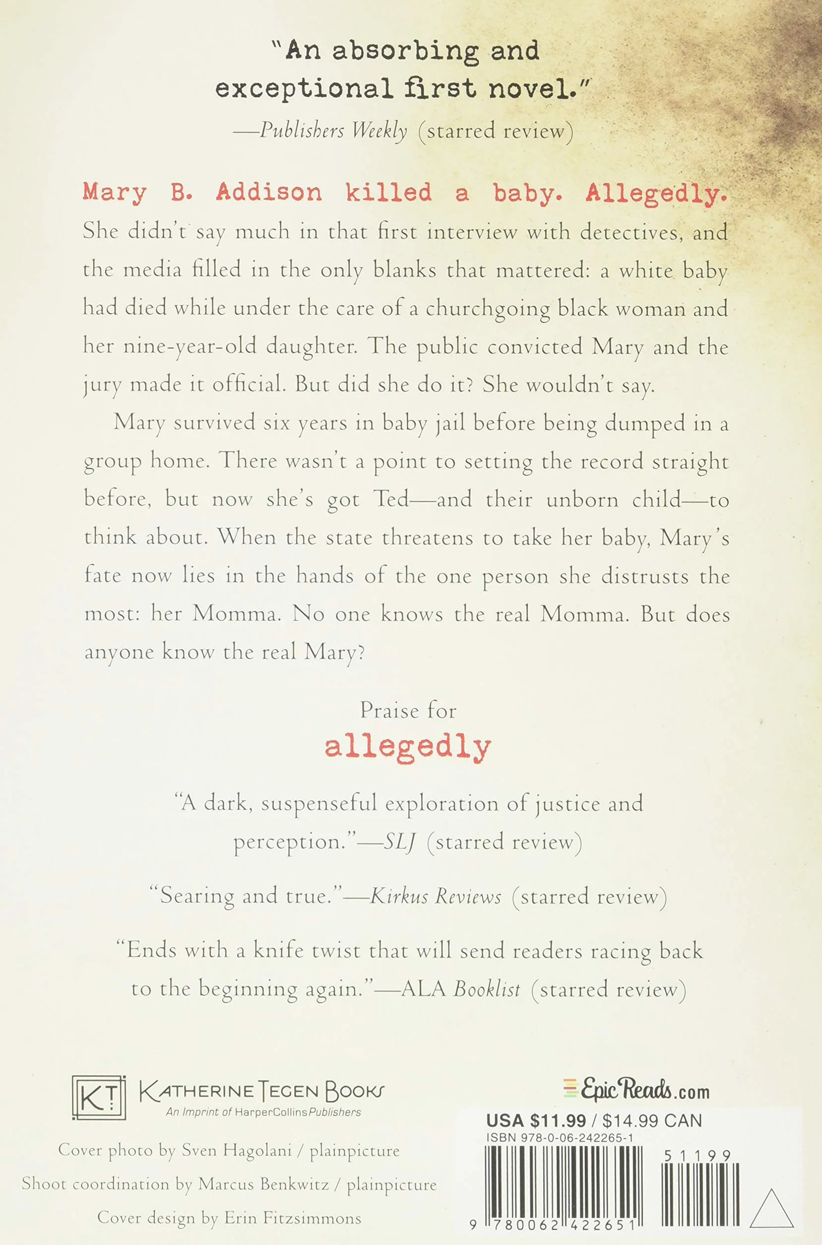 Allegedly: A Psychological Thriller
