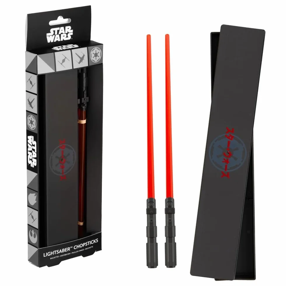 Paladone Star Wars Sith Red Lightsaber akcesoria kuchenne wielokrotnego użytku z pudełkiem