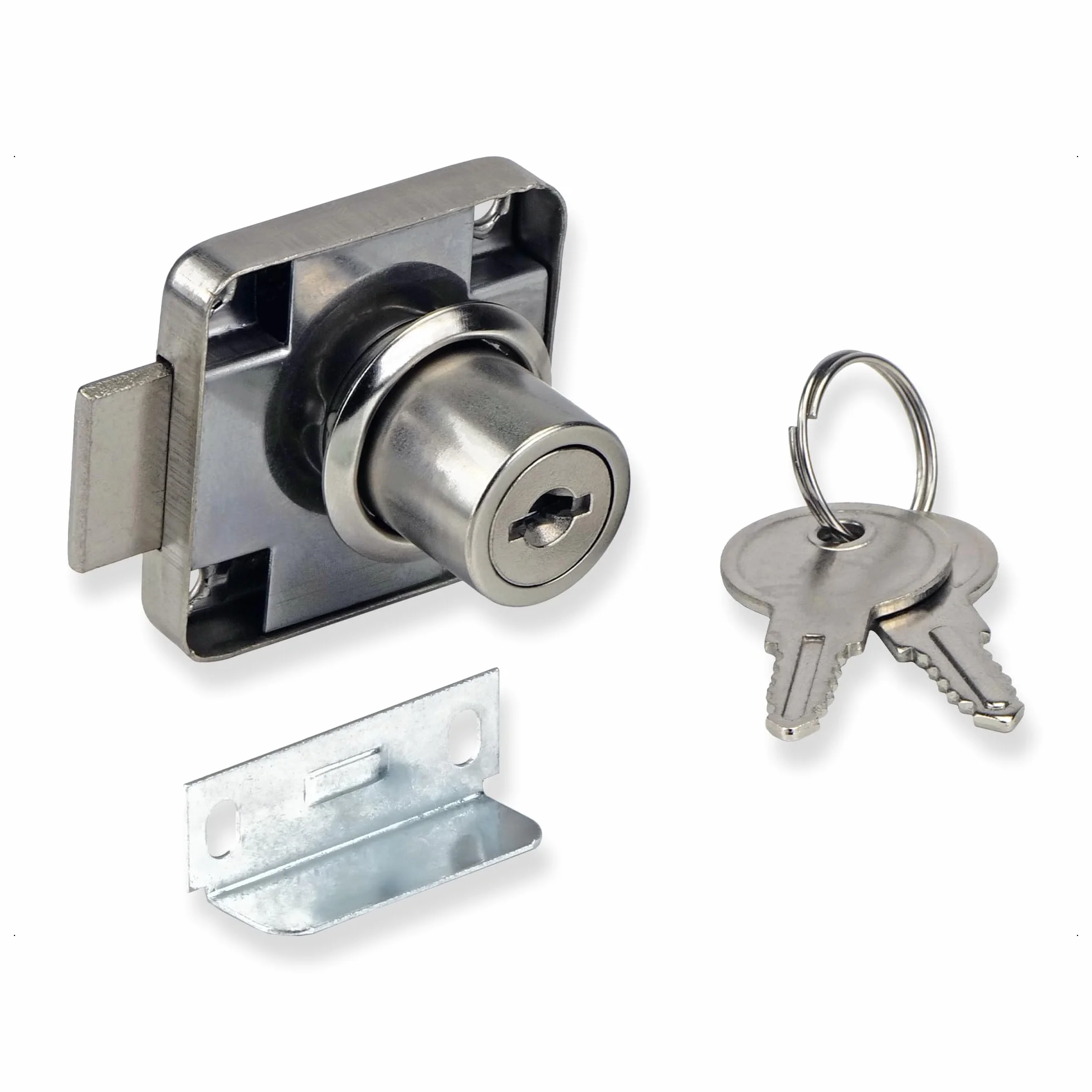 Mprofi MT 1 sztuka | zamek do szafy | zamek meblowy | przykręcany | zamek do szafy z kluczem | zamek meblowy z kluczem | zamek ryglowy | zamek do szuflady | zamki meblowe | B/1