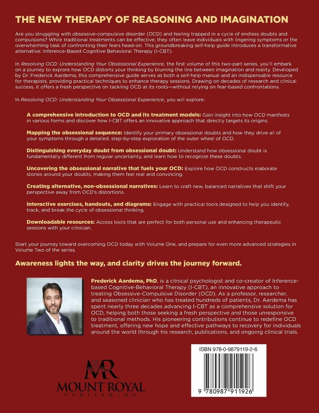 Resolving OCD: Understanding Your Obsessional Experience (Volume 1)