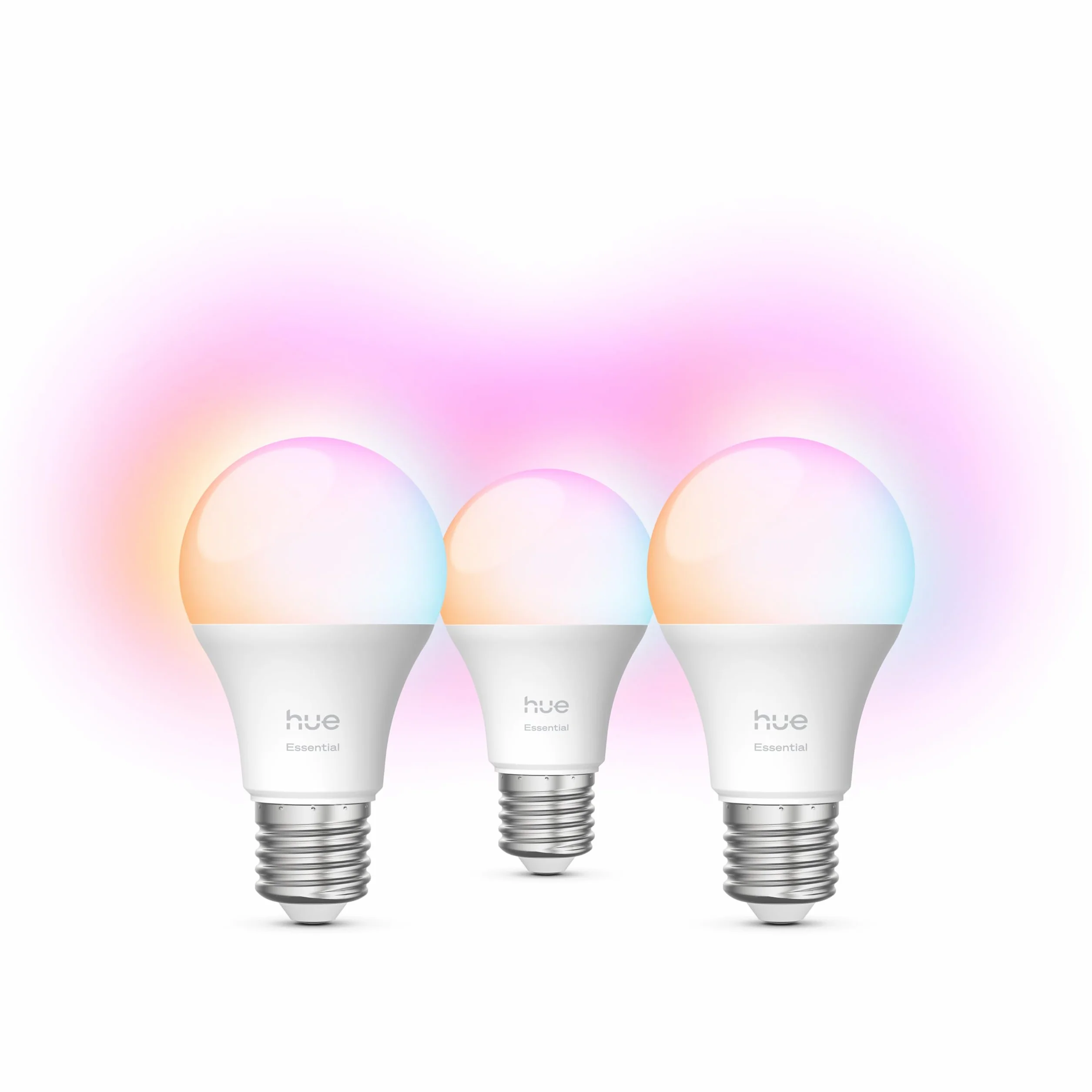Philips Hue Essential E27 A60 żarówki 8 W, 3 szt