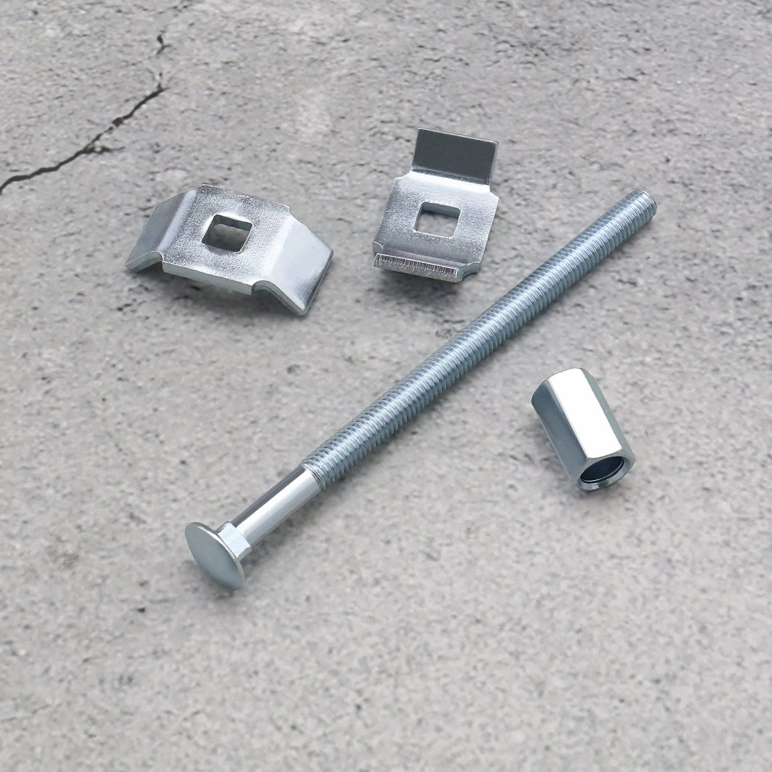 10 szt. M6 100 mm złącza do blatu roboczego, złącze blatu roboczego, łączące meble, śruby łączące, akcesoria do blatów kuchennych, blatów barowych