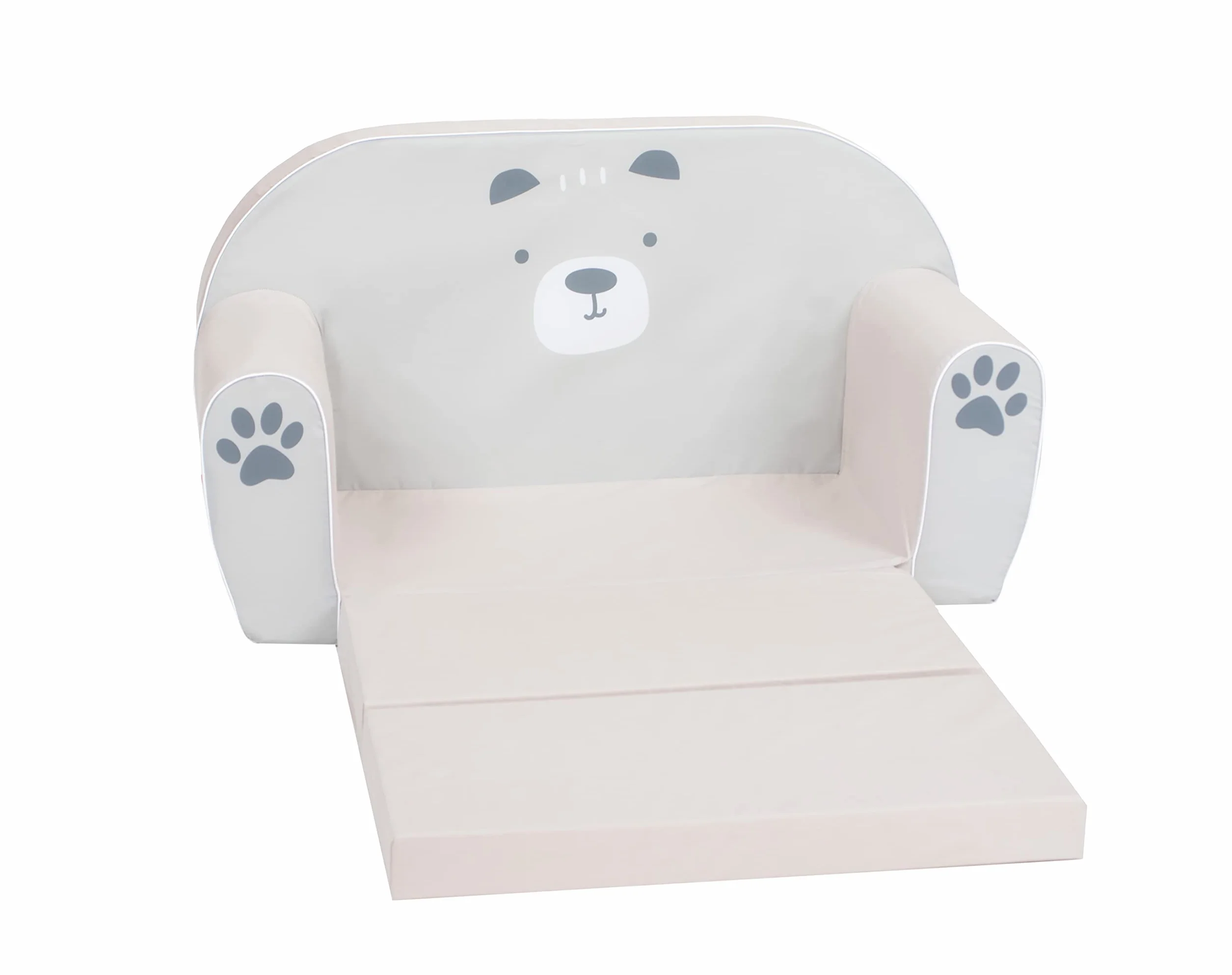 Knorrtoys 68480-sofa dziecięca miś Paul, bawełna