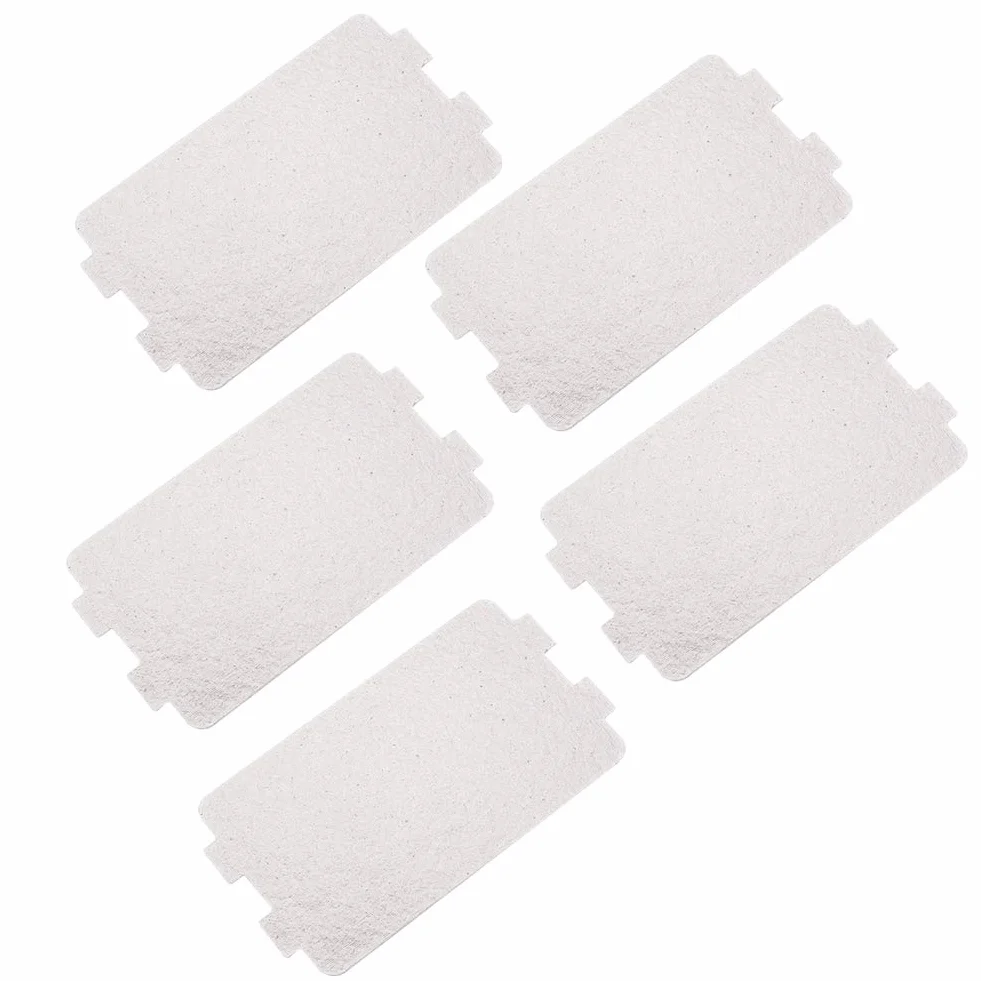 Płyta Mikowa do Kuchenki Mikrofalowej 5 Sztuk 116x64mm Srebrna