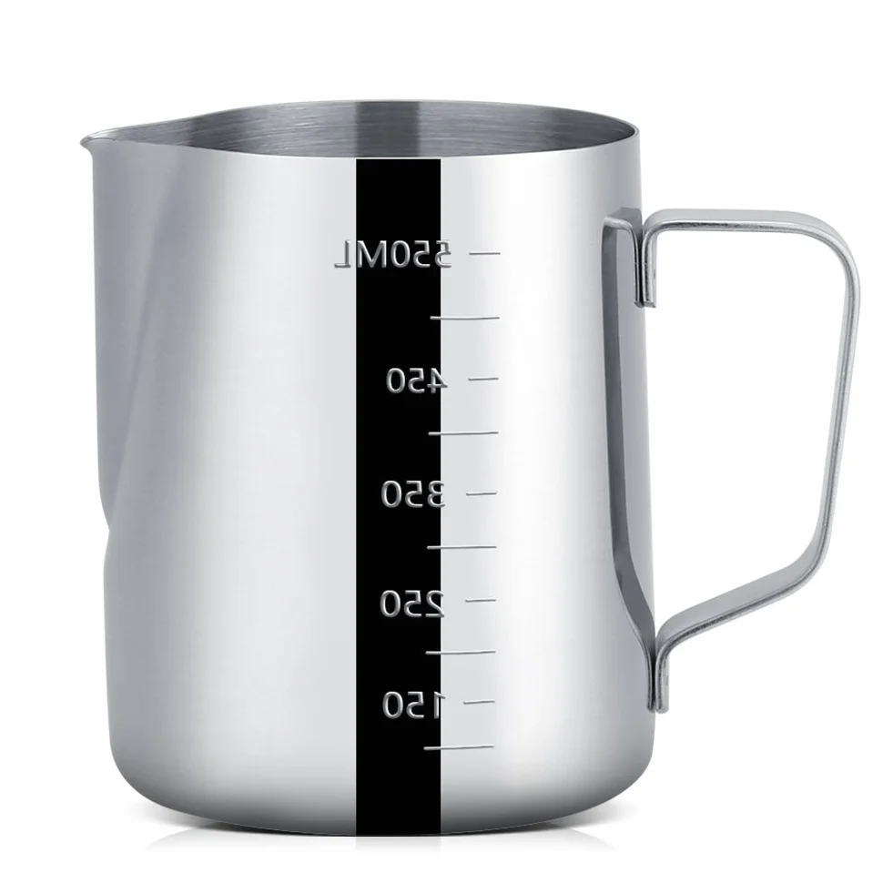 Dzbanek na mleko ze stali nierdzewnej 600 ml do spieniania cappuccino