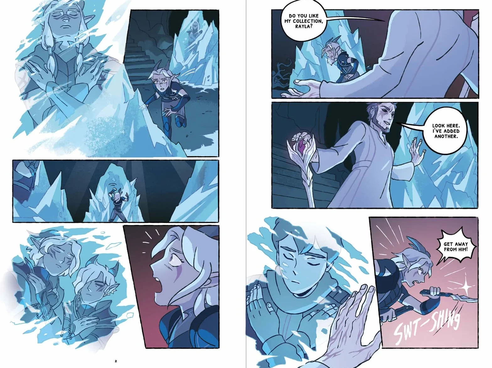Through the Moon (the Dragon Prince Graphic Novel #1)