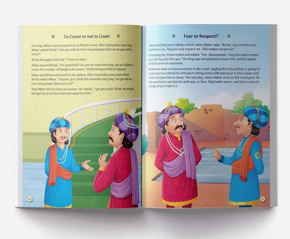 101 Witty Stories of Akbar and Birbal: Collection of Humorous Stories for Kids