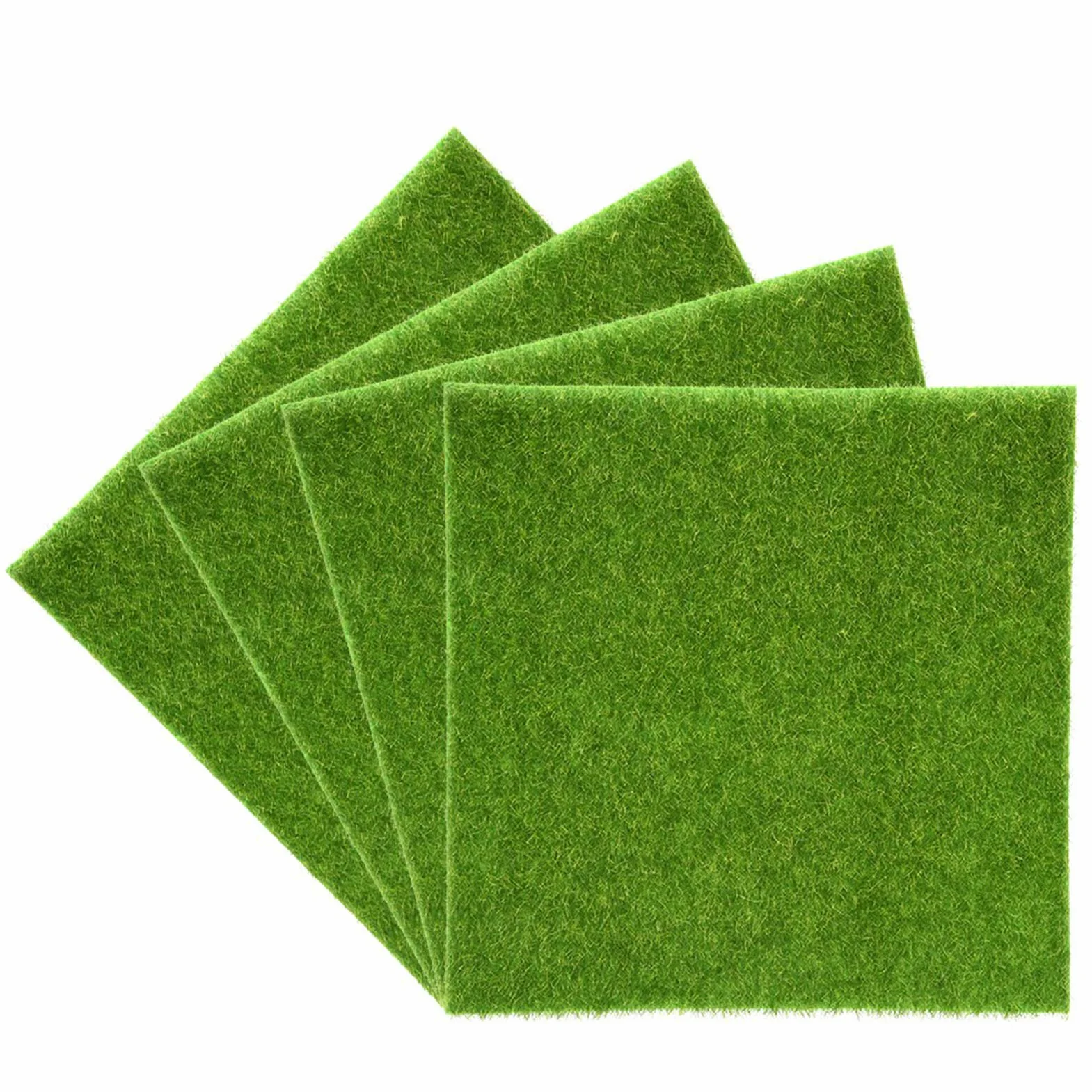 2 rozmiary syntetyczna sztuczna trawa mata zielona włóknina sztuczna trawa dywan trawnik ogród mikrokrajobraz ozdoba dekoracja domu dywan dla zwierząt domowych (30 x 30 cm)