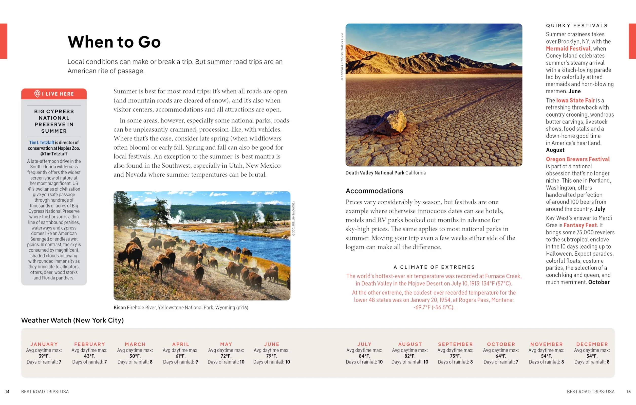 Best Road Trips USA 5ed -anglais-: escapes on the open road
