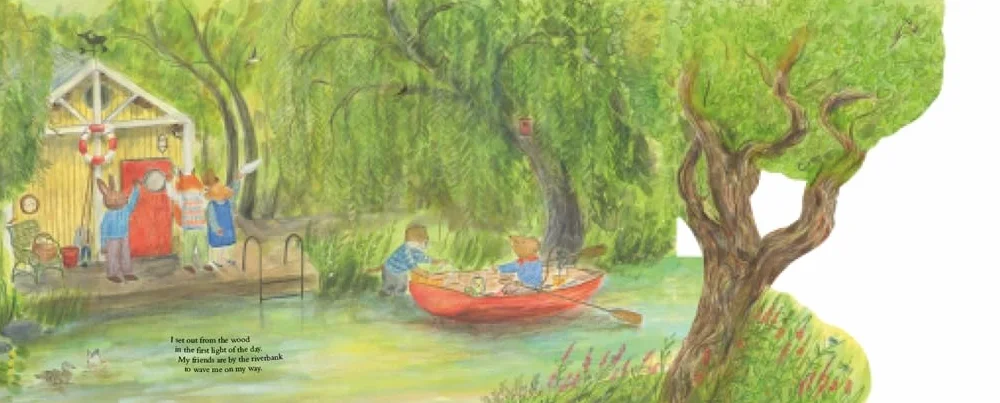 Mouse on the River: A journey through nature (Paperback) /anglais