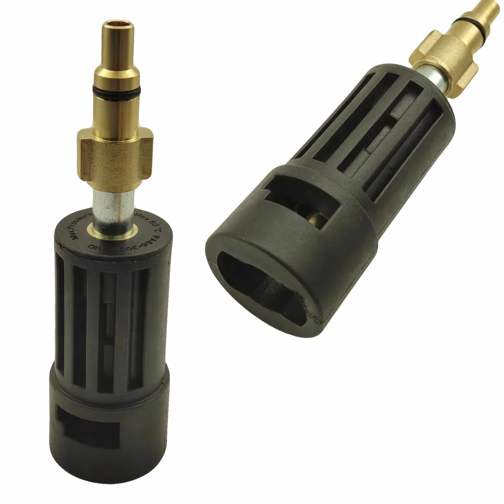 Adapter Lavor do Kärcher K Bayonet – 160 bar / 60 °C | szybkie połączenie do pistoletu Ferrix, Parkside, Lidl | wymiana myjki ciśnieniowej Kärcher | akcesoria do mycia