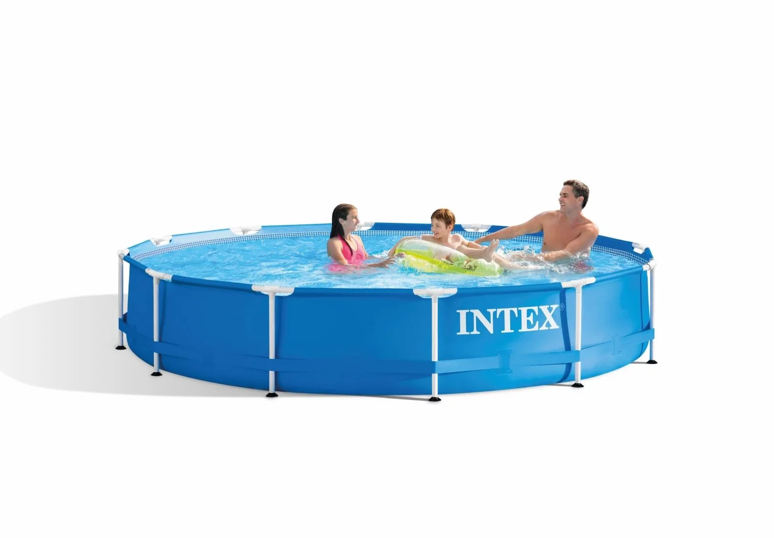 Intex Basen Ogrodowy, Niebieski, Ø 366 x 76 cm
