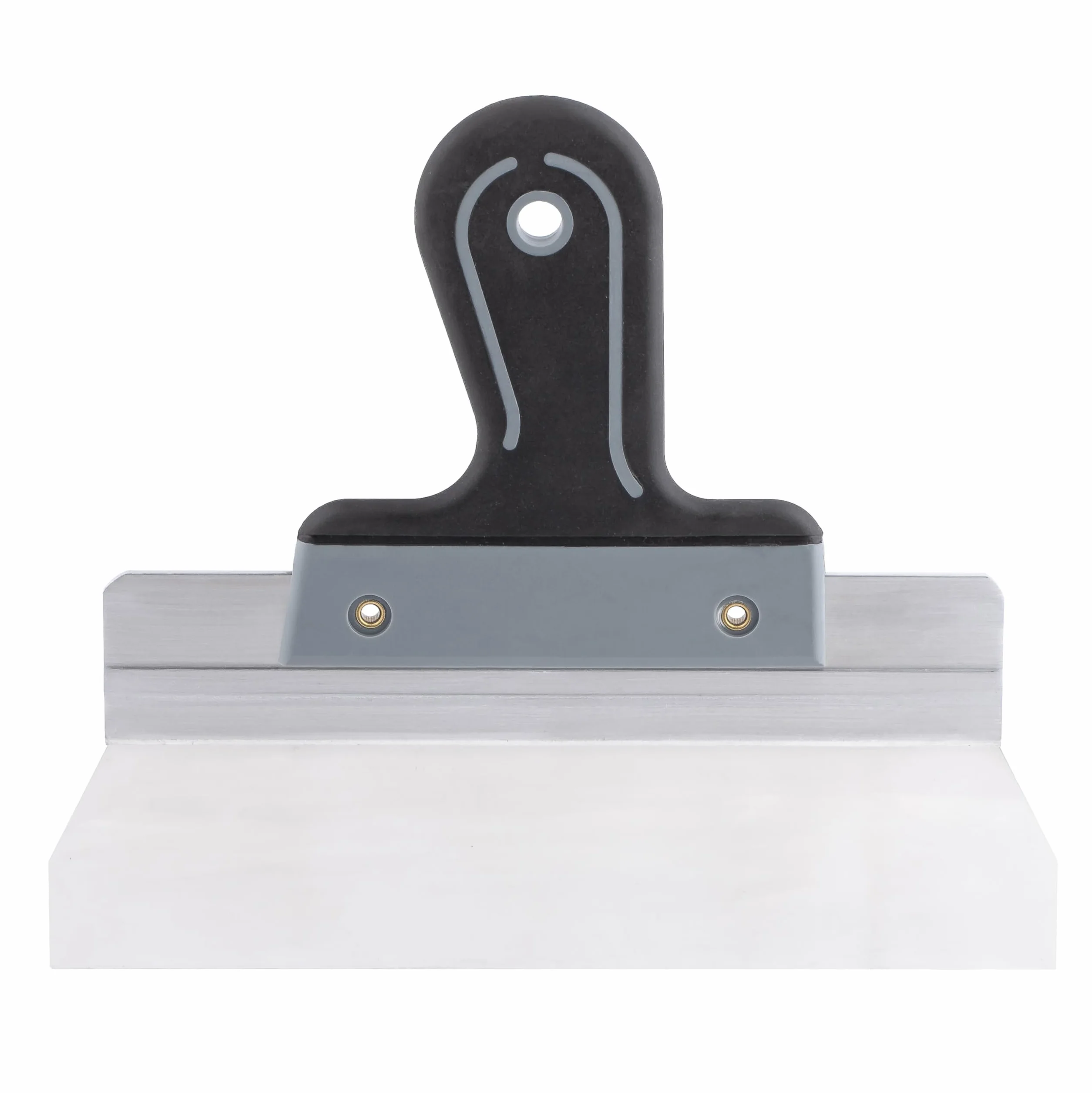 Szpatułka płaska Mivos szeroka szpachelka ze stali nierdzewnej 250 x 60 mm/szpachelka fasadowa o długości ostrza 60 mm/szpatułka wygładzająca 25 cm z miękkim uchwytem/Wyprodukowano w UE
