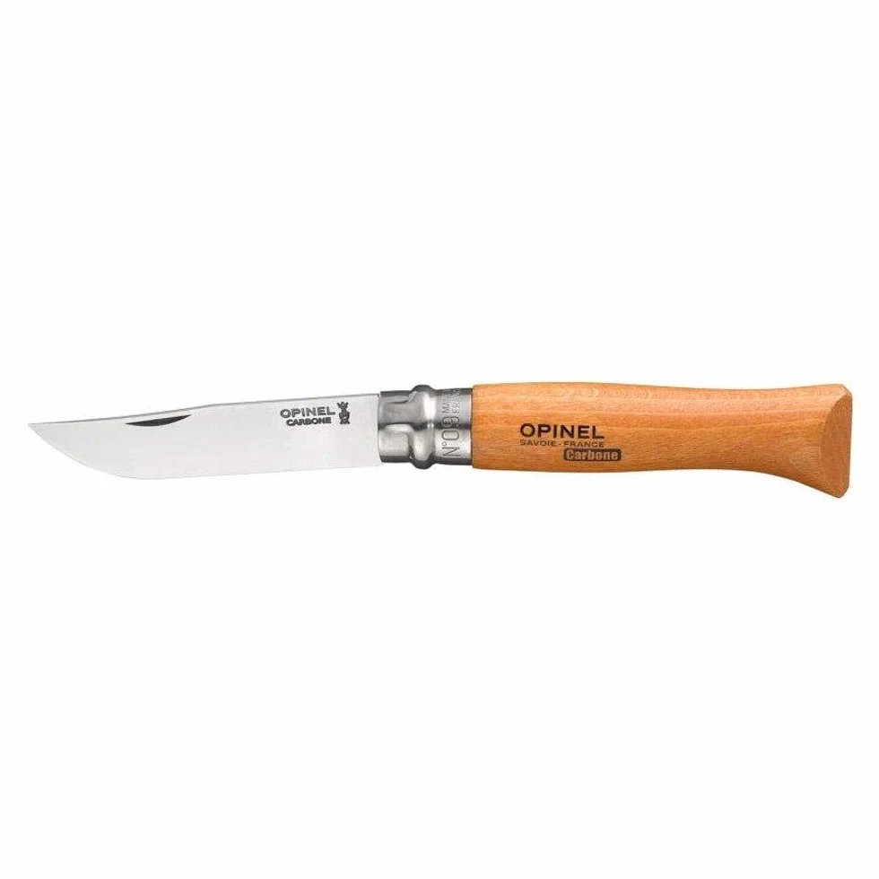 Opinel Nóż z ostrzem ze stali węglowej nr 9 - 9 cm