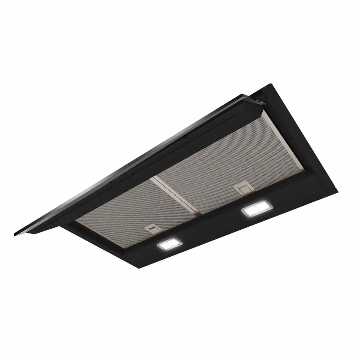 Bosch DBB67AM60 Seria 6 Zintegrowany projekt okapu 60 cm Czarny z wykończeniem szklanym