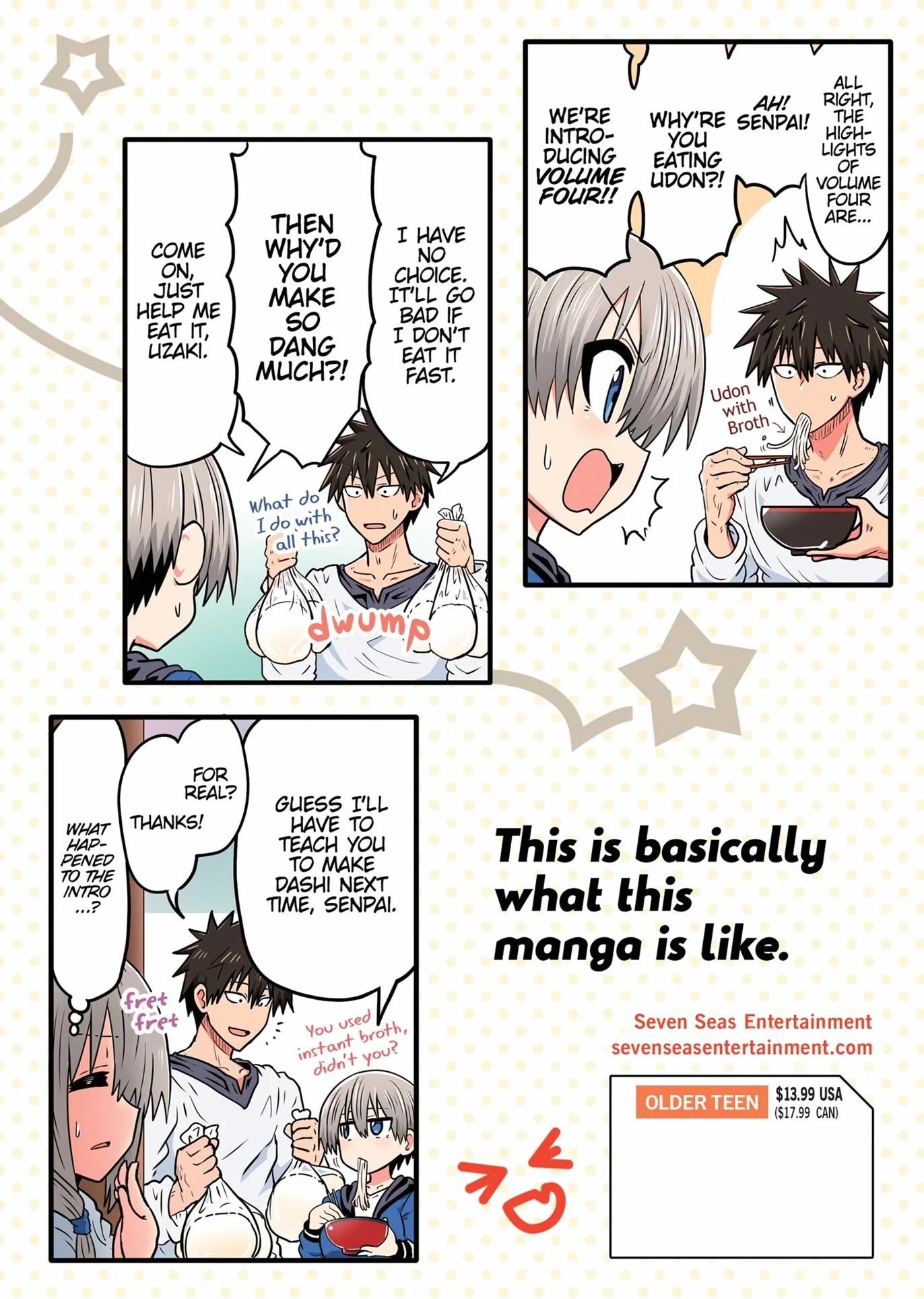Uzaki-chan Wants to Hang Out! Vol. 4