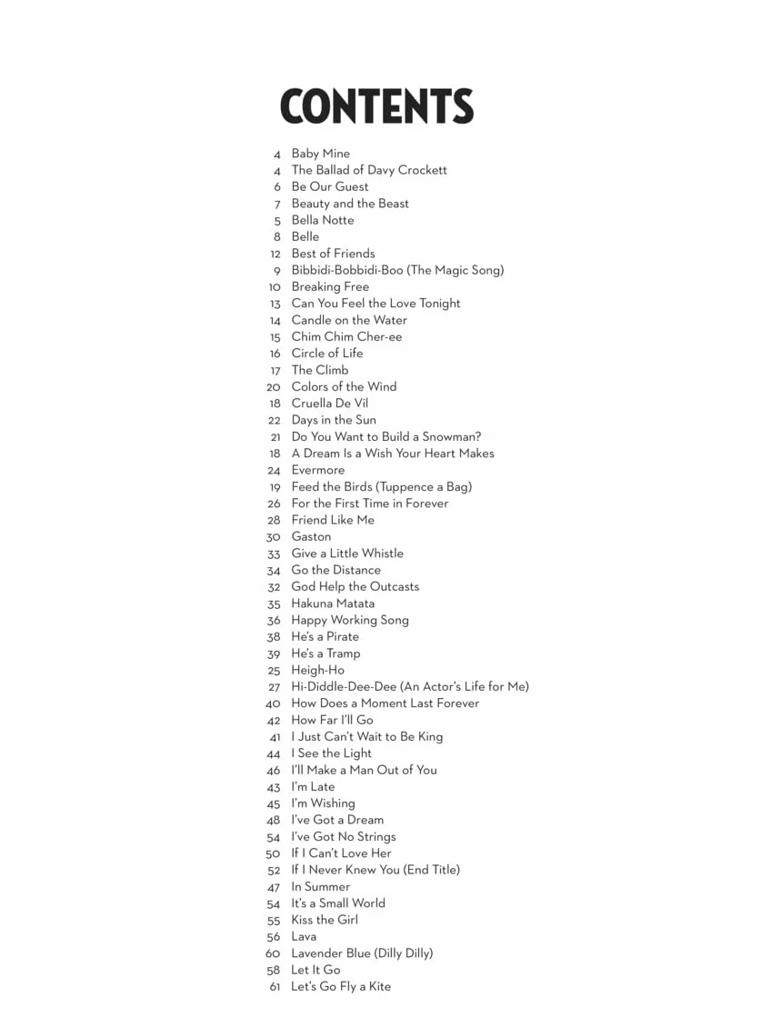 101 disney songs for trombone