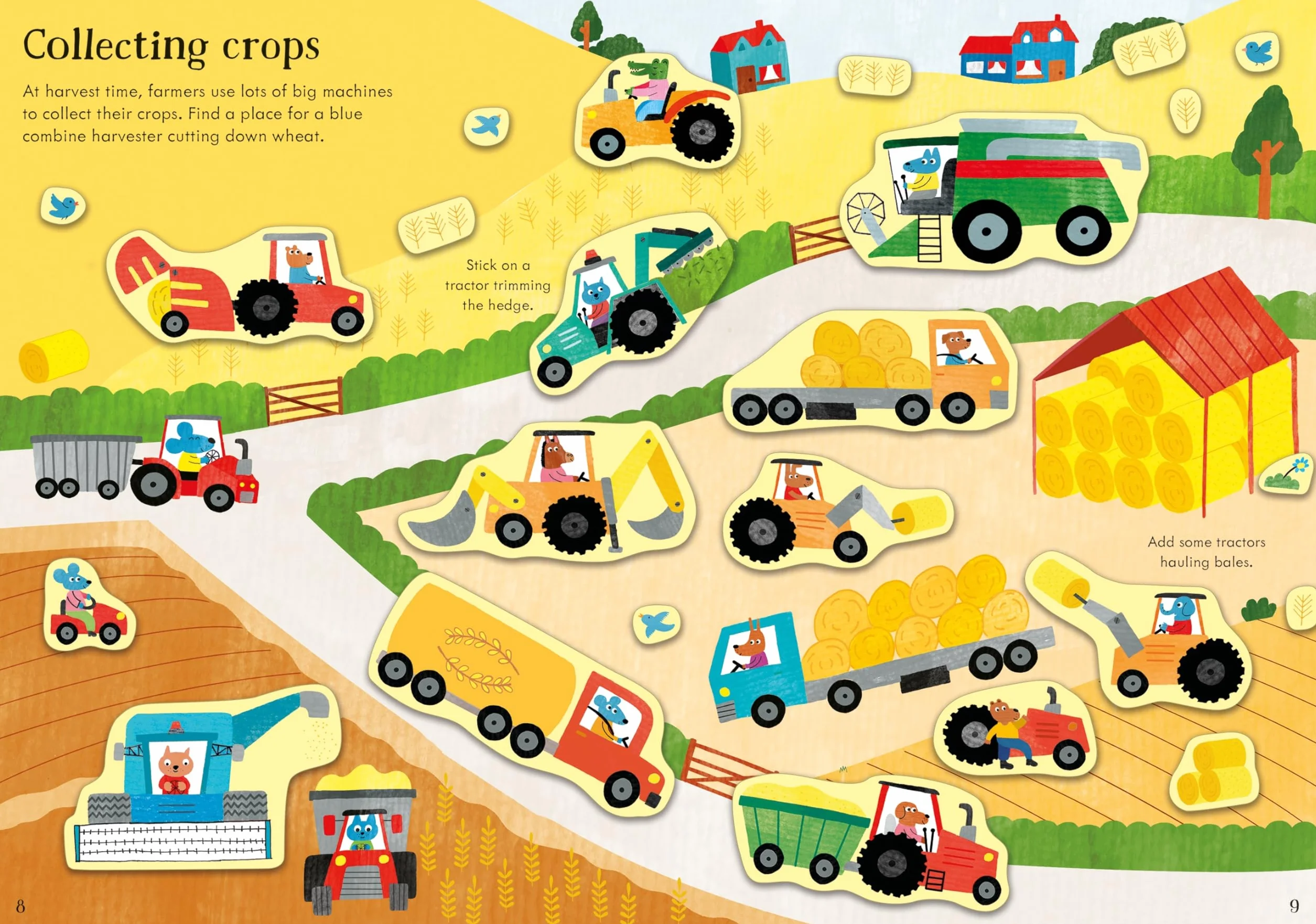 Little First Stickers Tractors and Trucks