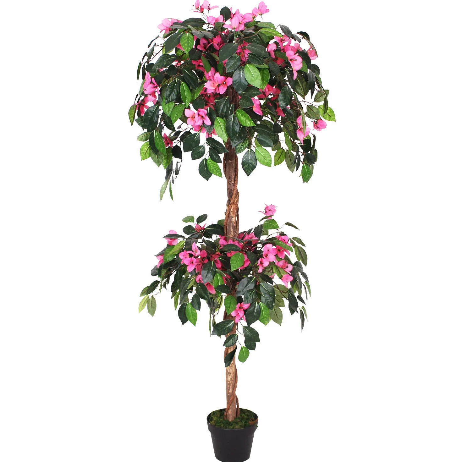 Bougainvillea Roślina Sztuczne Drzewo Plastik 150 cm Decovego