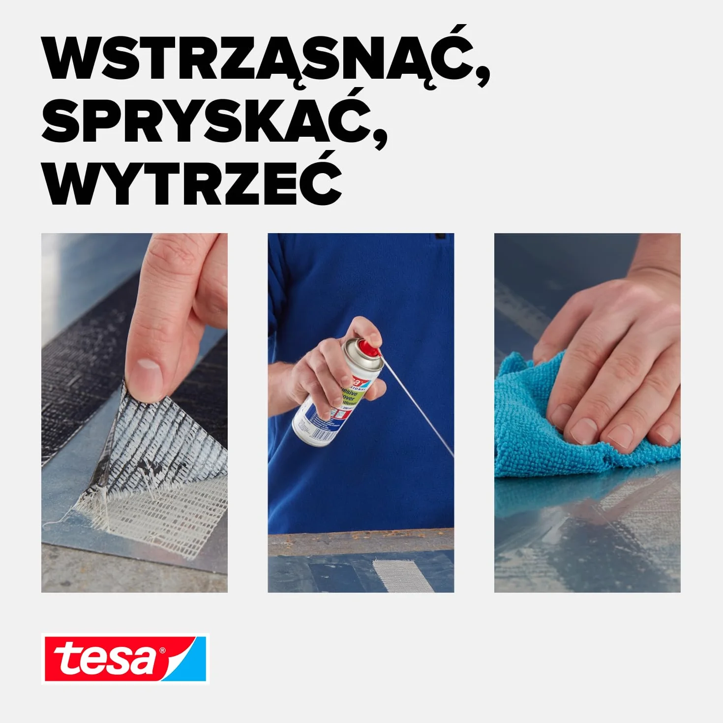 Tesa 60042 Usuwacz Etykiet i Naklejek w Sprayu, 200 ml