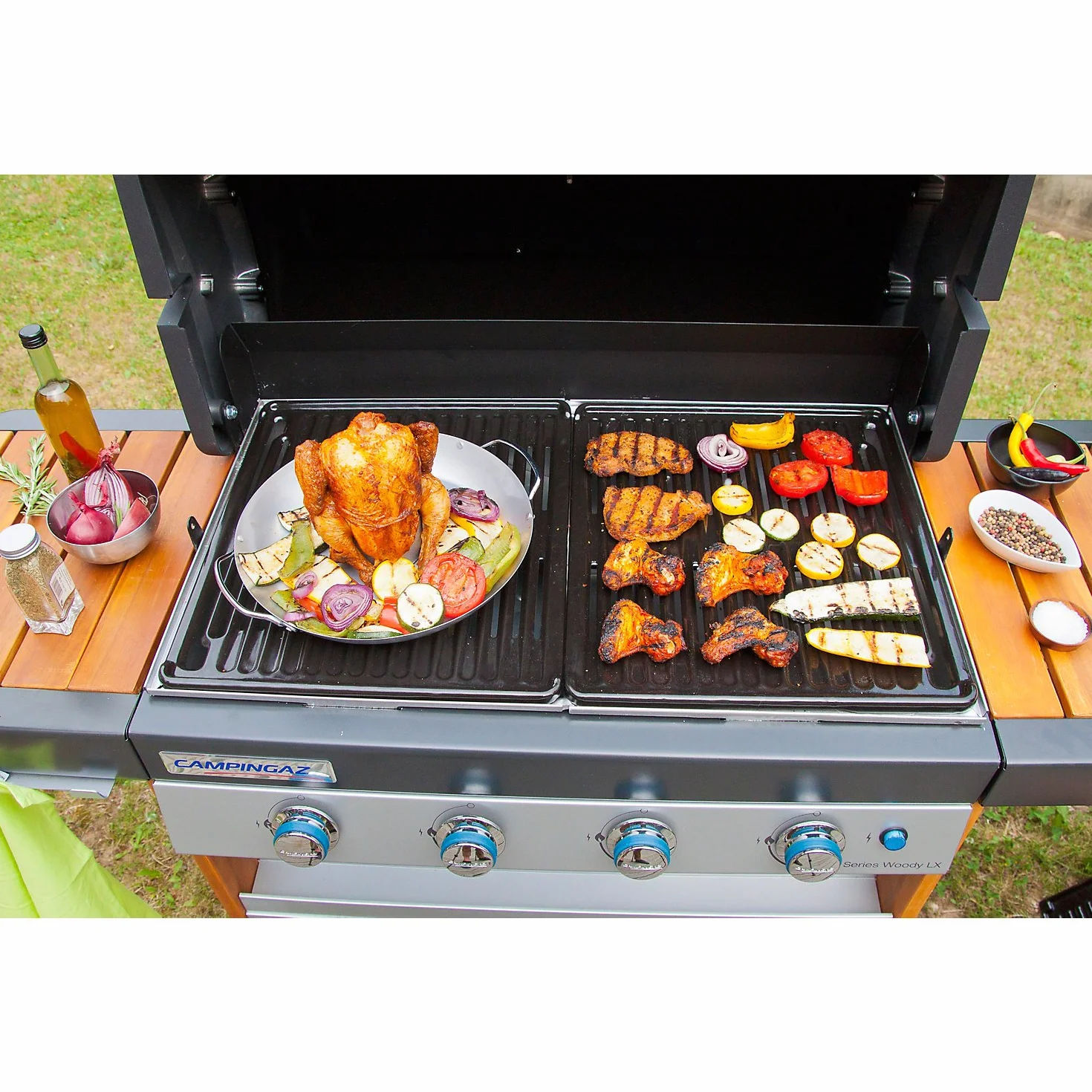 Campingaz Naczynie do pieczenia kurczaka do grilla gazowego z podstawą Culinary Modular marki Campingaz