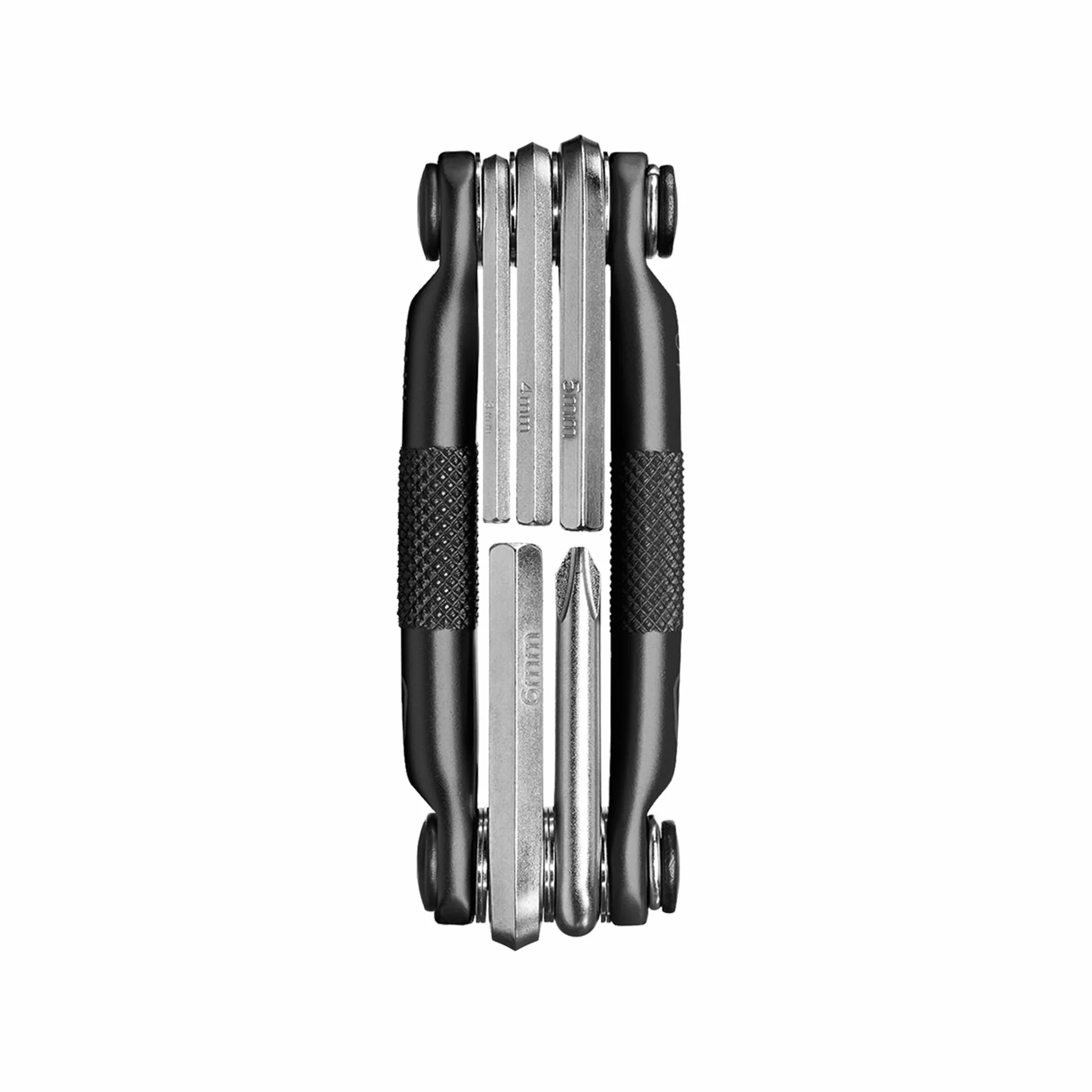 CRANKBROTHERs Narzędzie wielofunkcyjne – narzędzie rowerowe ze stali, Torx, sześciokątne i łańcuchowe, kompatybilne z M19, M17, M10, M5