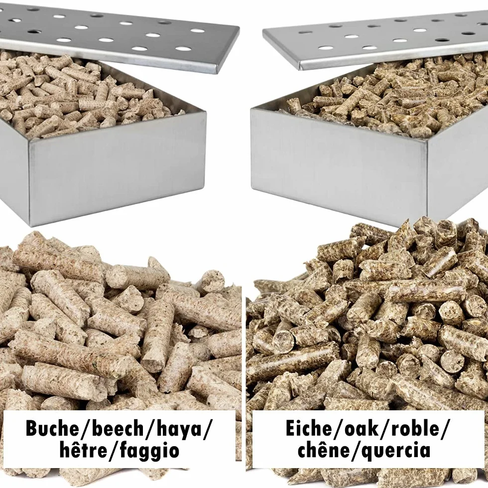 Pellet Dębowy 15 kg + Bukowy 15 kg - Grill Wędzarniczy, Drewno do Pieca Pizzy, BBQ, Grillowania, Wędzenia, Ogrodu - Akcesoria