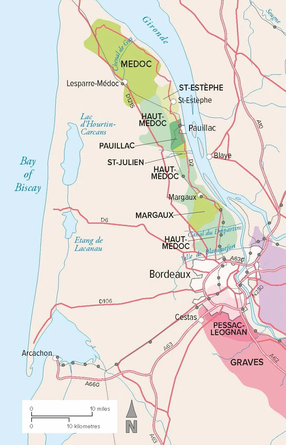 Bordeaux: The Smart Traveller's Wine Guide /anglais: A Pocket Guide to Bordeaux for the Wine-Interested Tourist