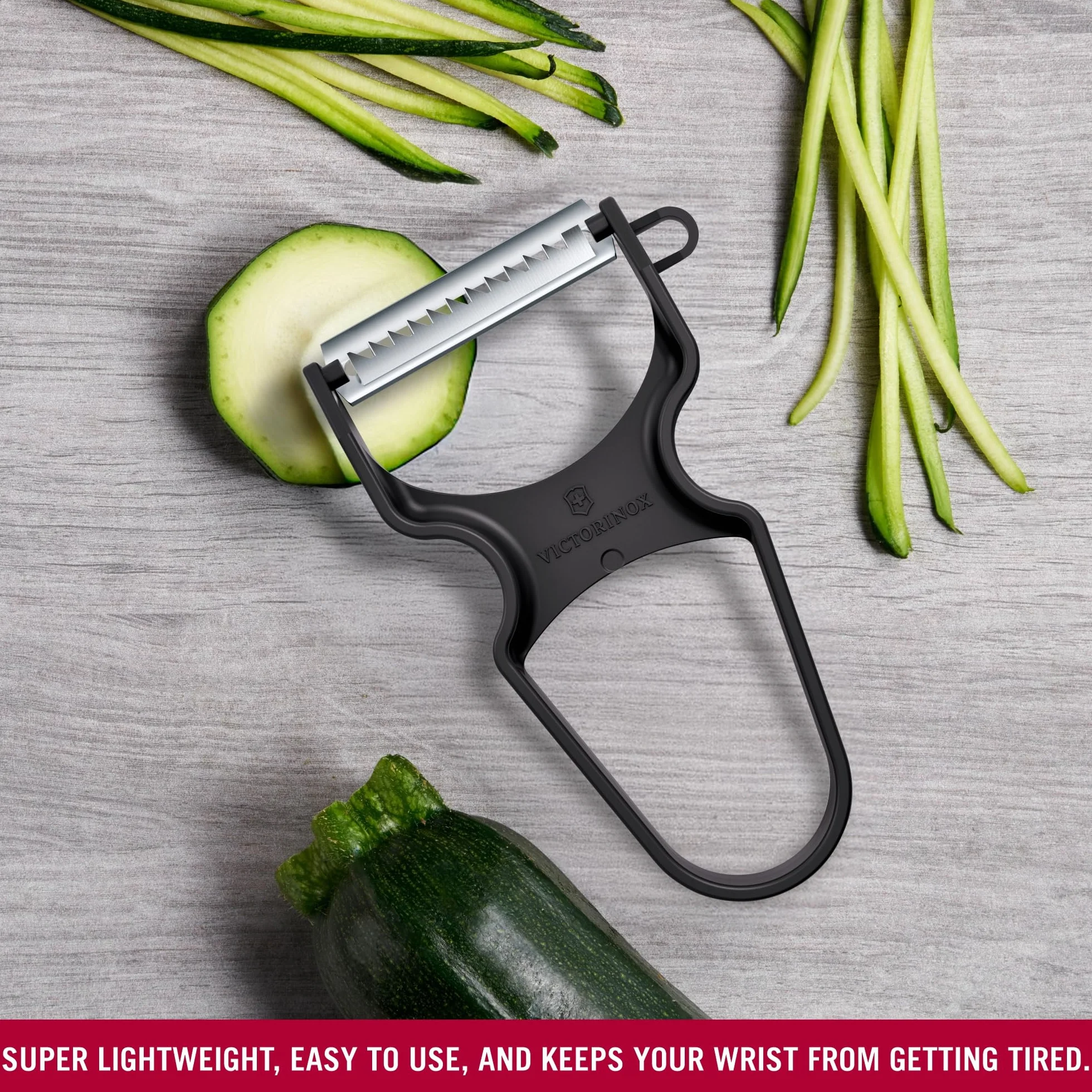 Victorinox RAPID Peeler, PP, black, Julienne, 109 mm