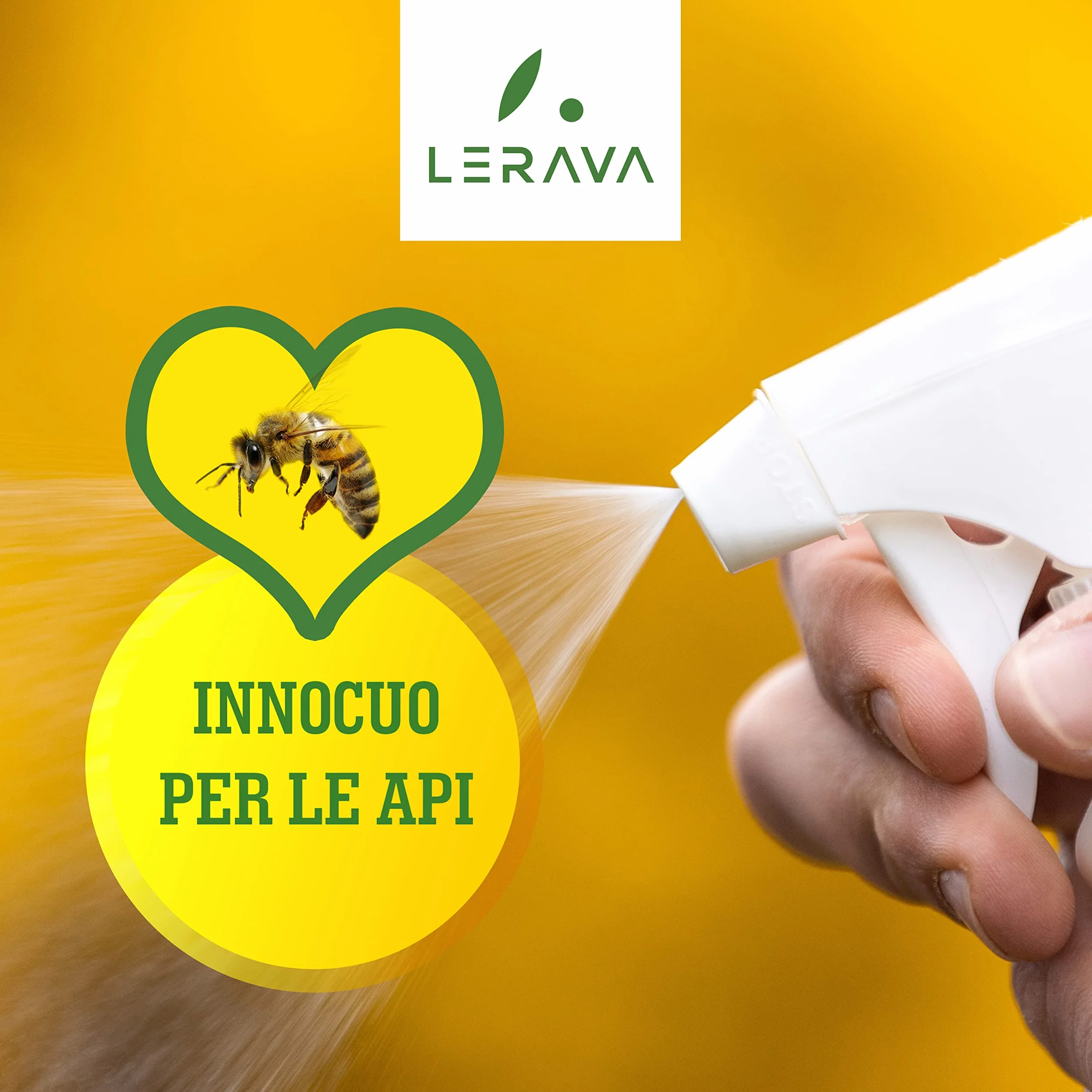 LERAVA® olej neem dla roślin - Gotowy do użycia spray owadobójczy - 100% bio-roślinny olej neem - Hamuje rozwój larw - olej neem 700ml