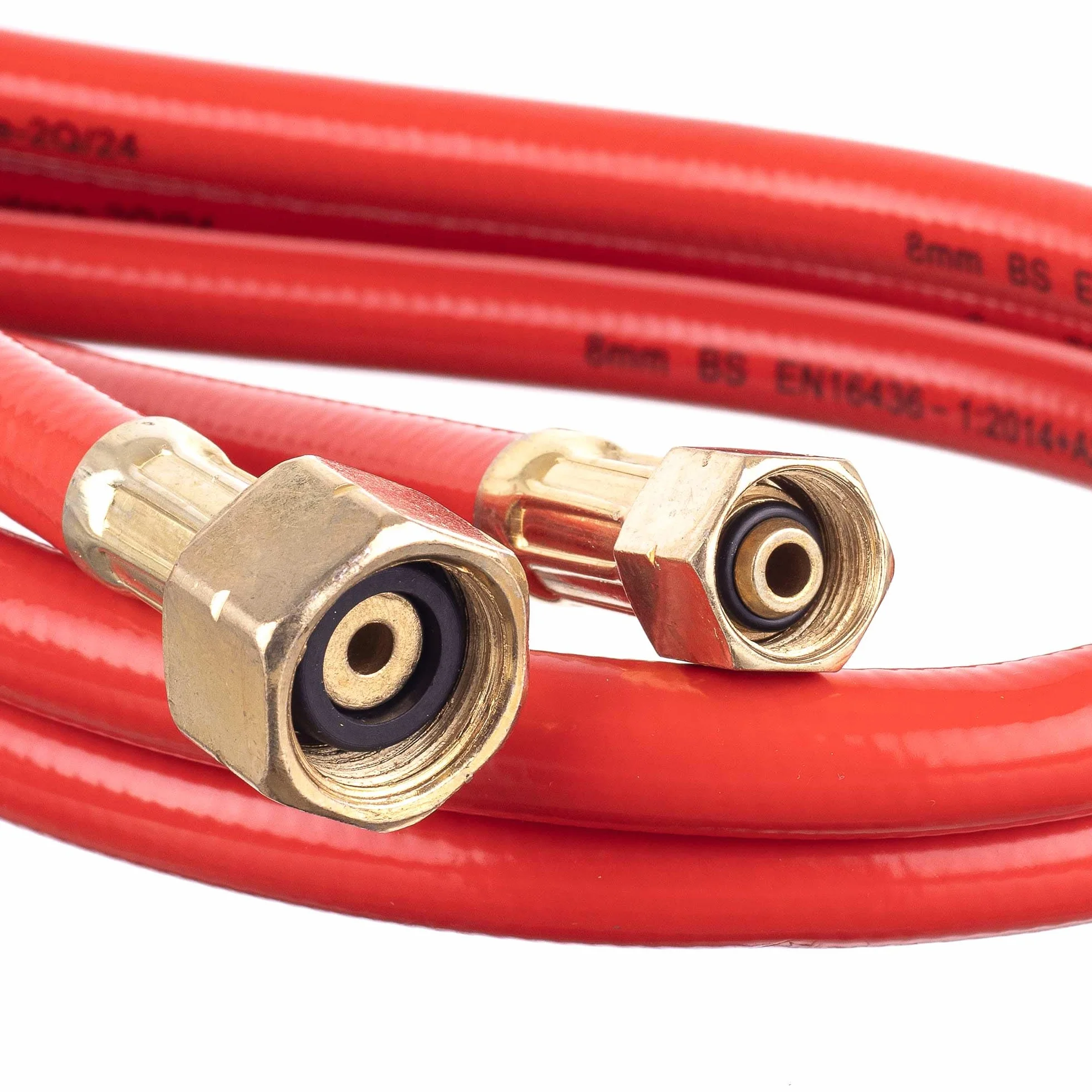 TC TECHNIC Wąż 5 m gaz propanowy butan duża butelka 11 kg 3/8" LH - W21,8x1/4"