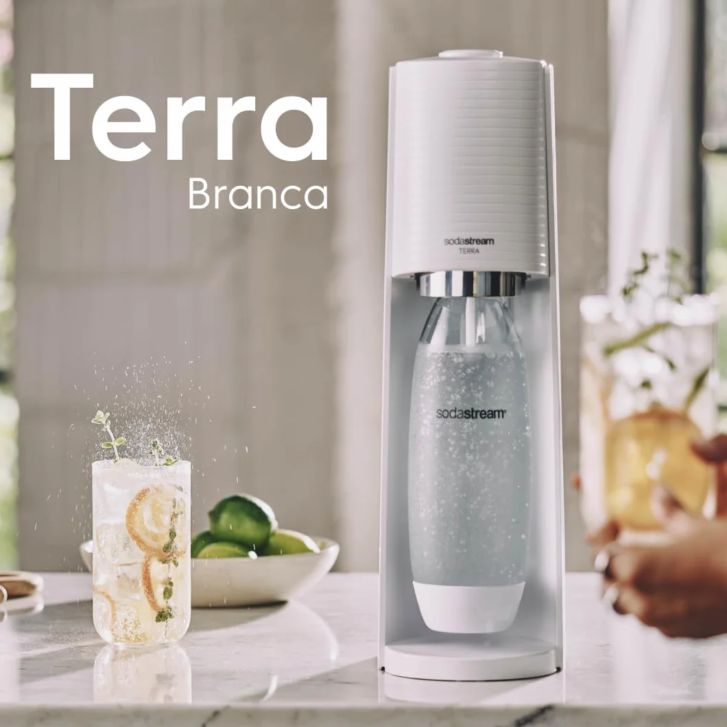 SodaStream Saurator Terra Biały