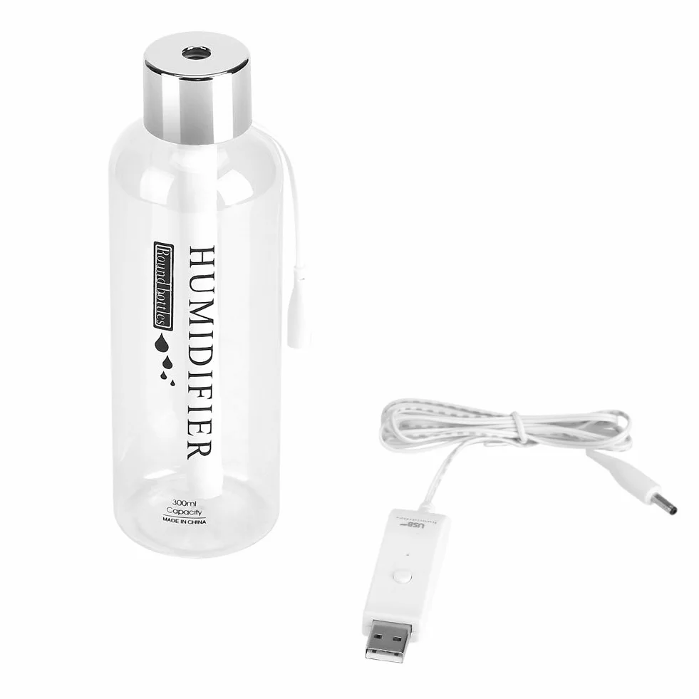 Zerodis USB mini nawilżacz przenośny chłodna mgiełka do butelki wody