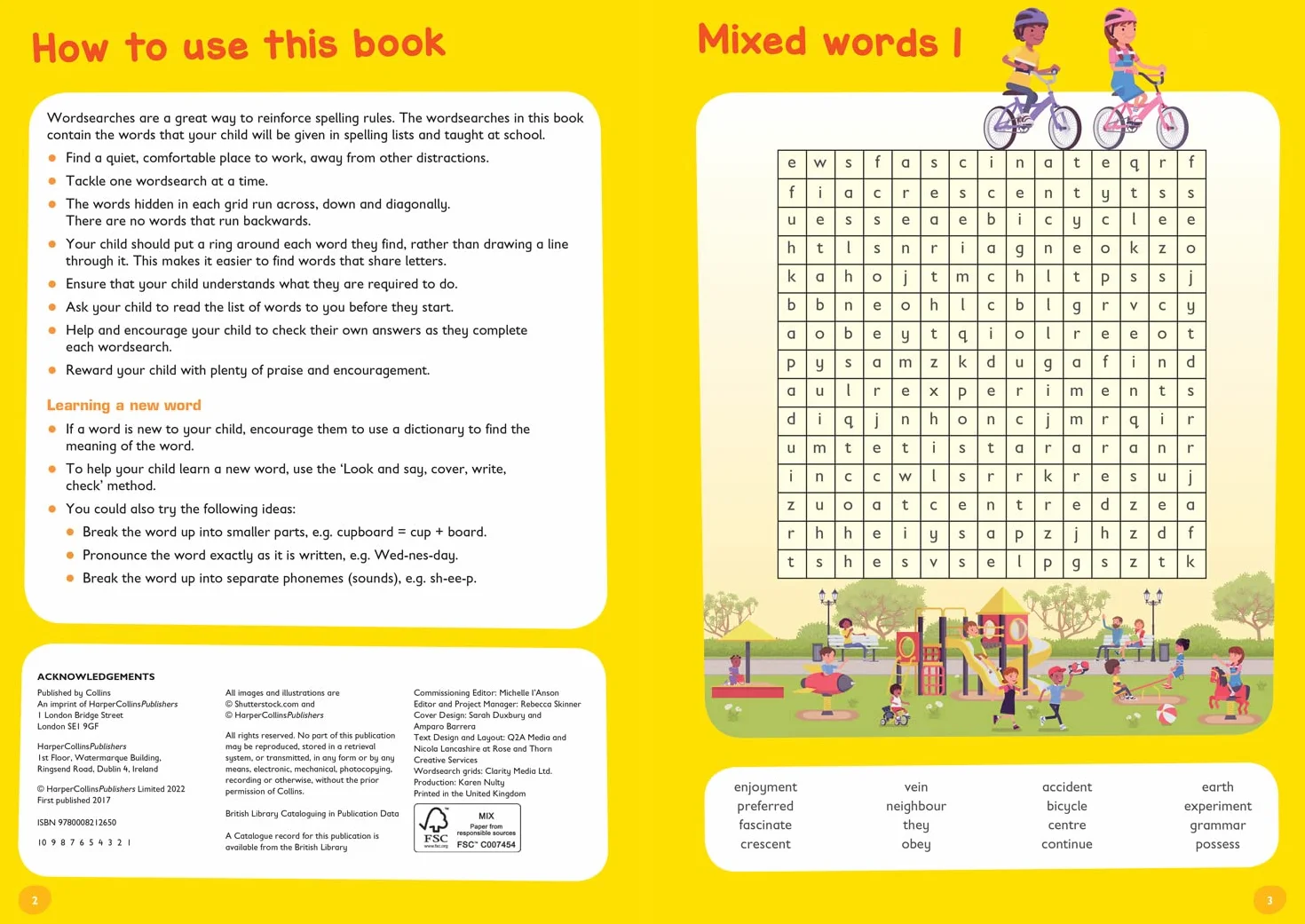 Spelling Word Searches Ages 7-9: Ideal for home learning