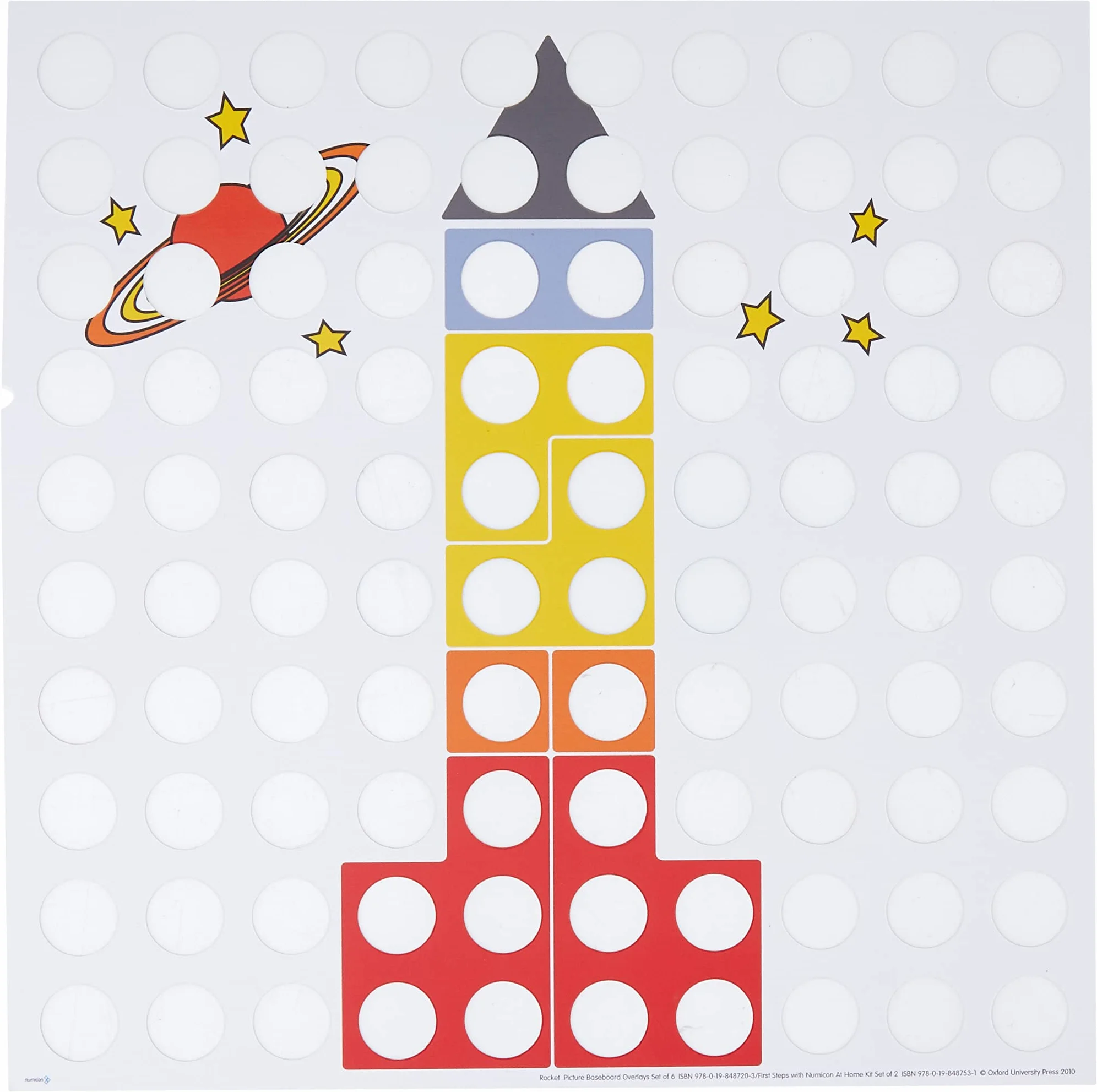 Numicon: Picture Baseboard Overlays